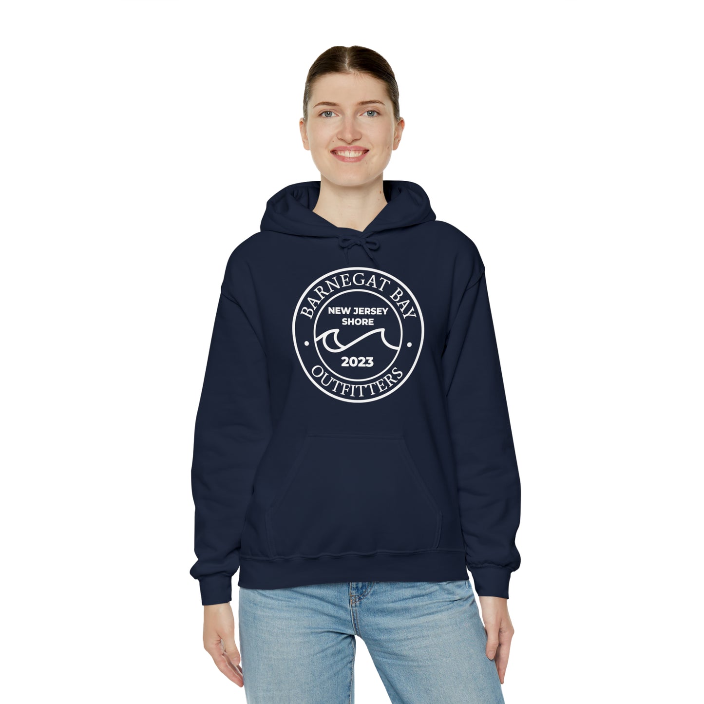 Wave Circle Unisex Heavy Blend Hooded Sweatshirt