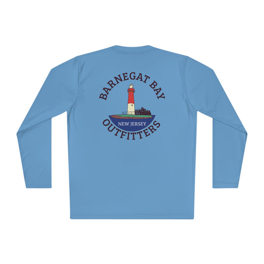 UPF40+ Old Barney Logo Unisex Performance Long Sleeve Tee