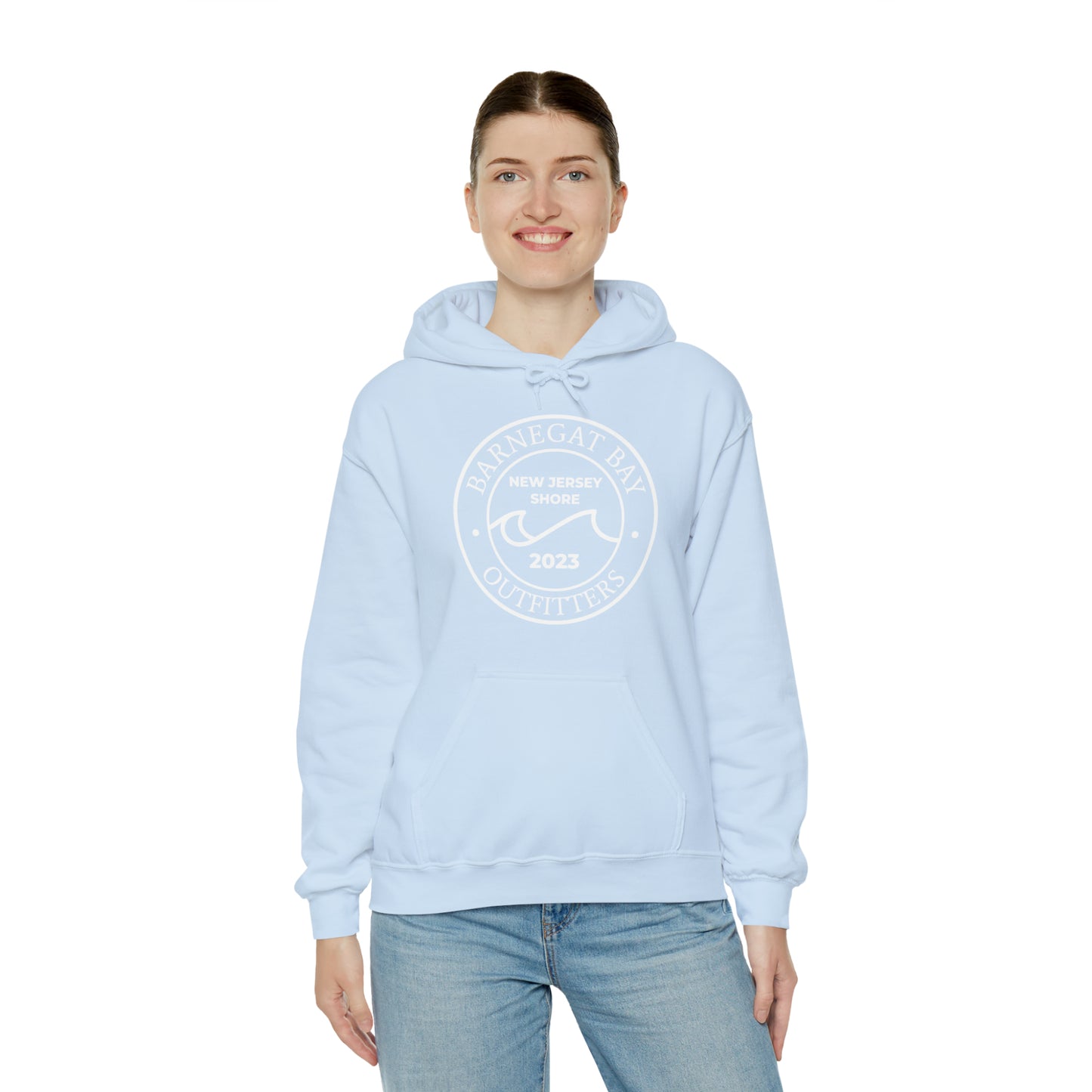 Wave Circle Unisex Heavy Blend Hooded Sweatshirt