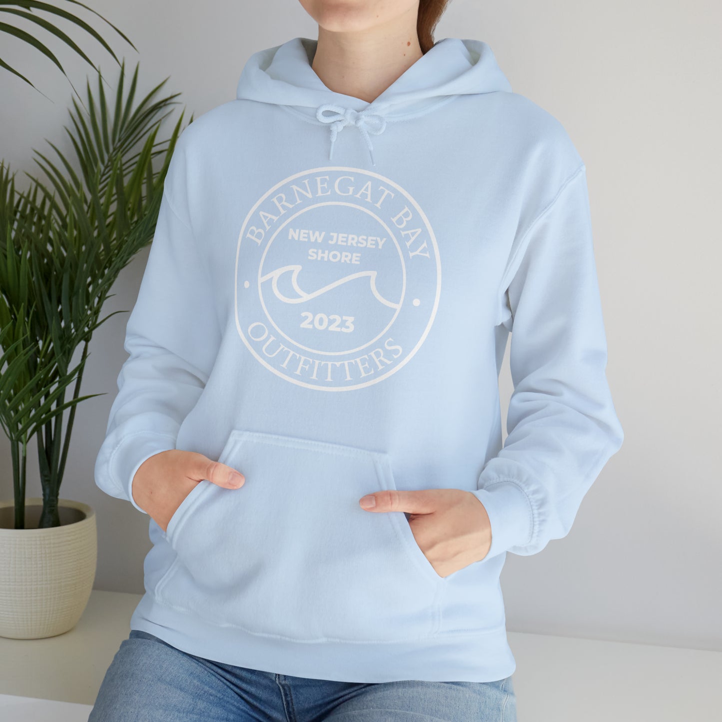 Wave Circle Unisex Heavy Blend Hooded Sweatshirt