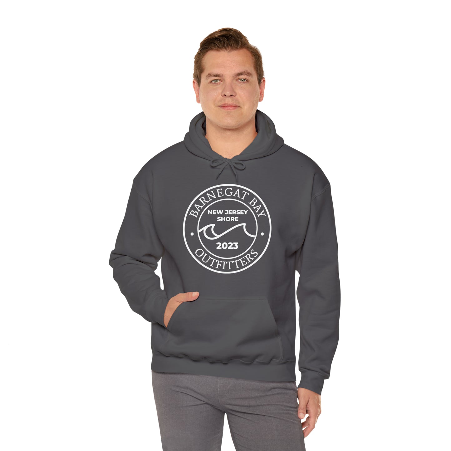 Wave Circle Unisex Heavy Blend Hooded Sweatshirt