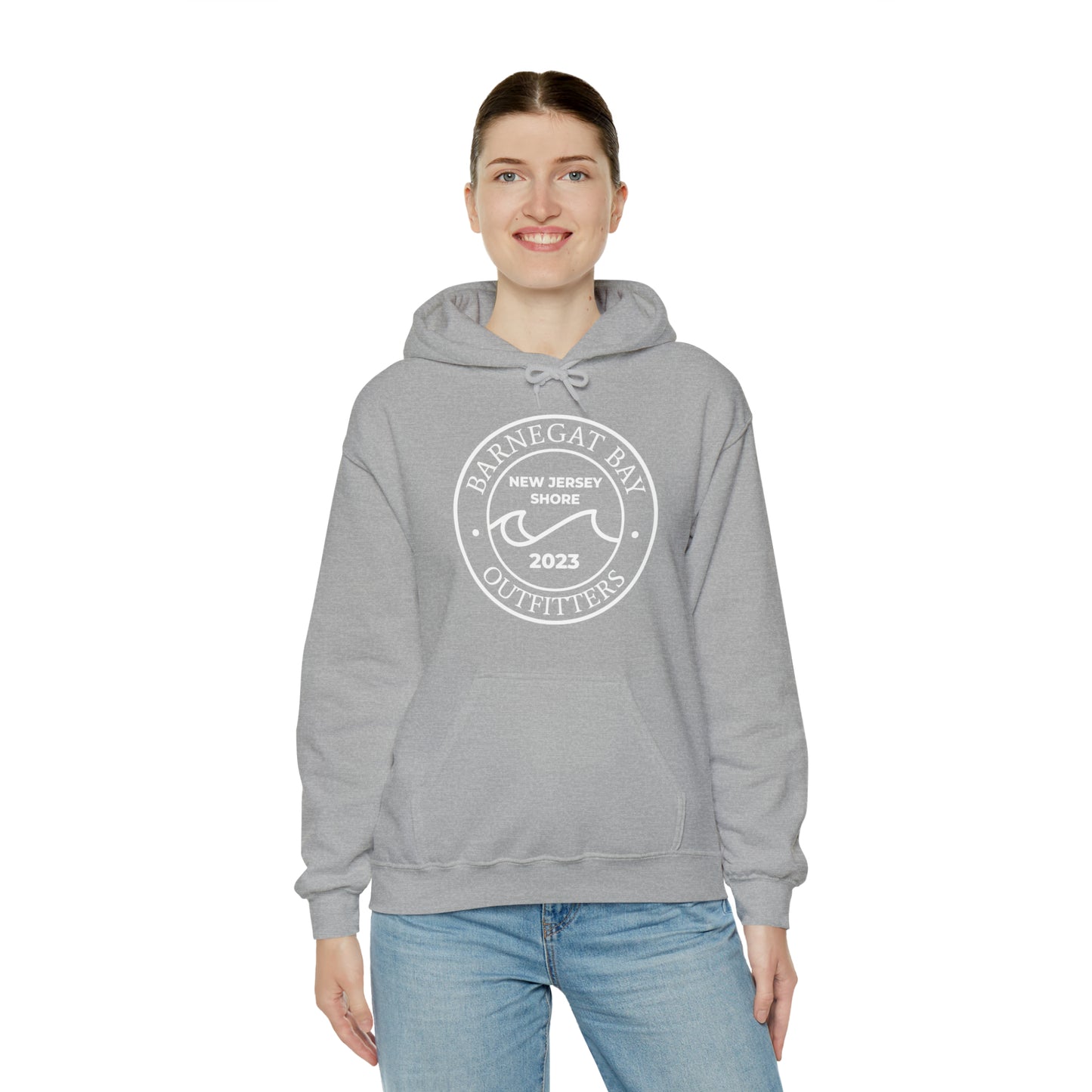 Wave Circle Unisex Heavy Blend Hooded Sweatshirt