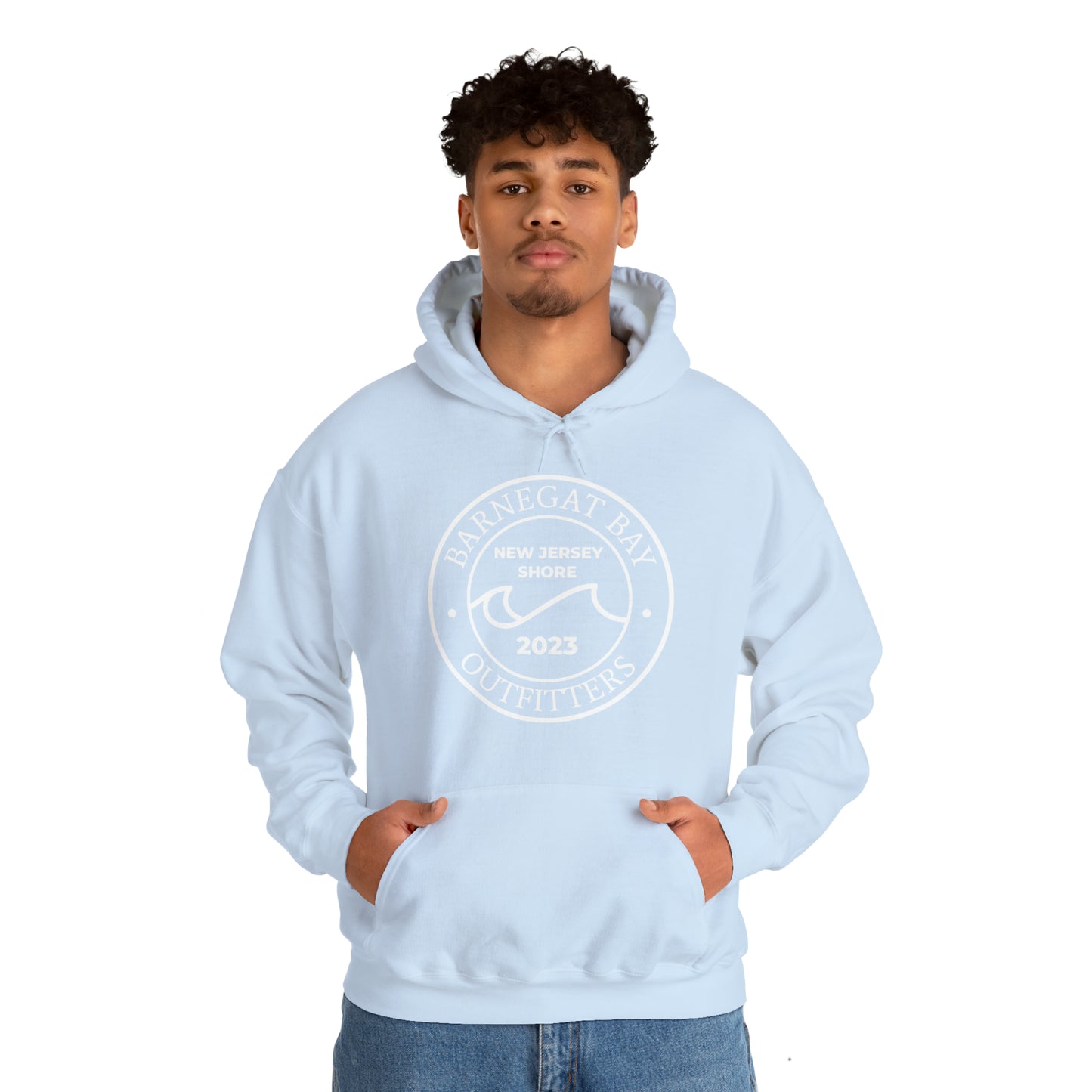 Wave Circle Unisex Heavy Blend Hooded Sweatshirt