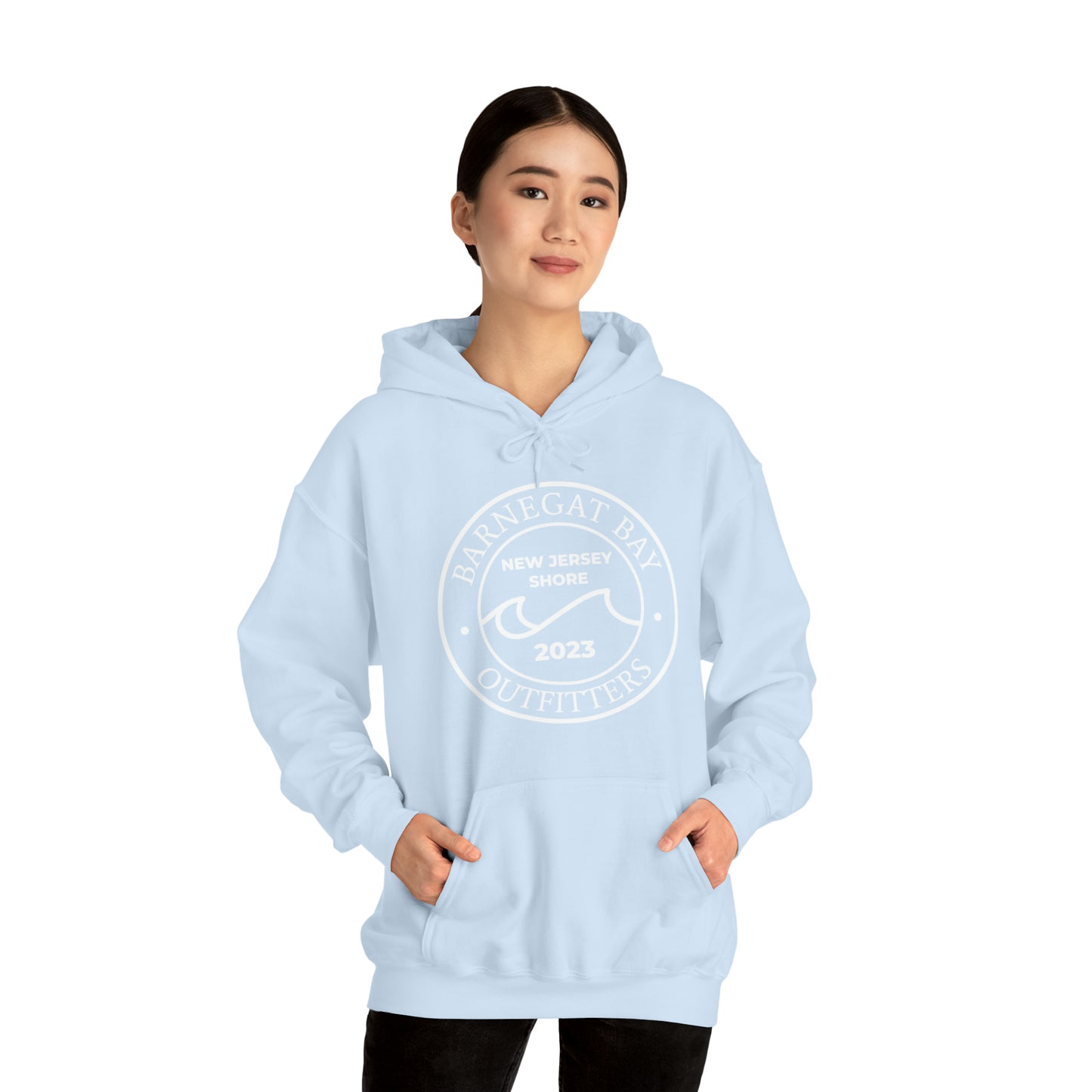 Wave Circle Unisex Heavy Blend Hooded Sweatshirt