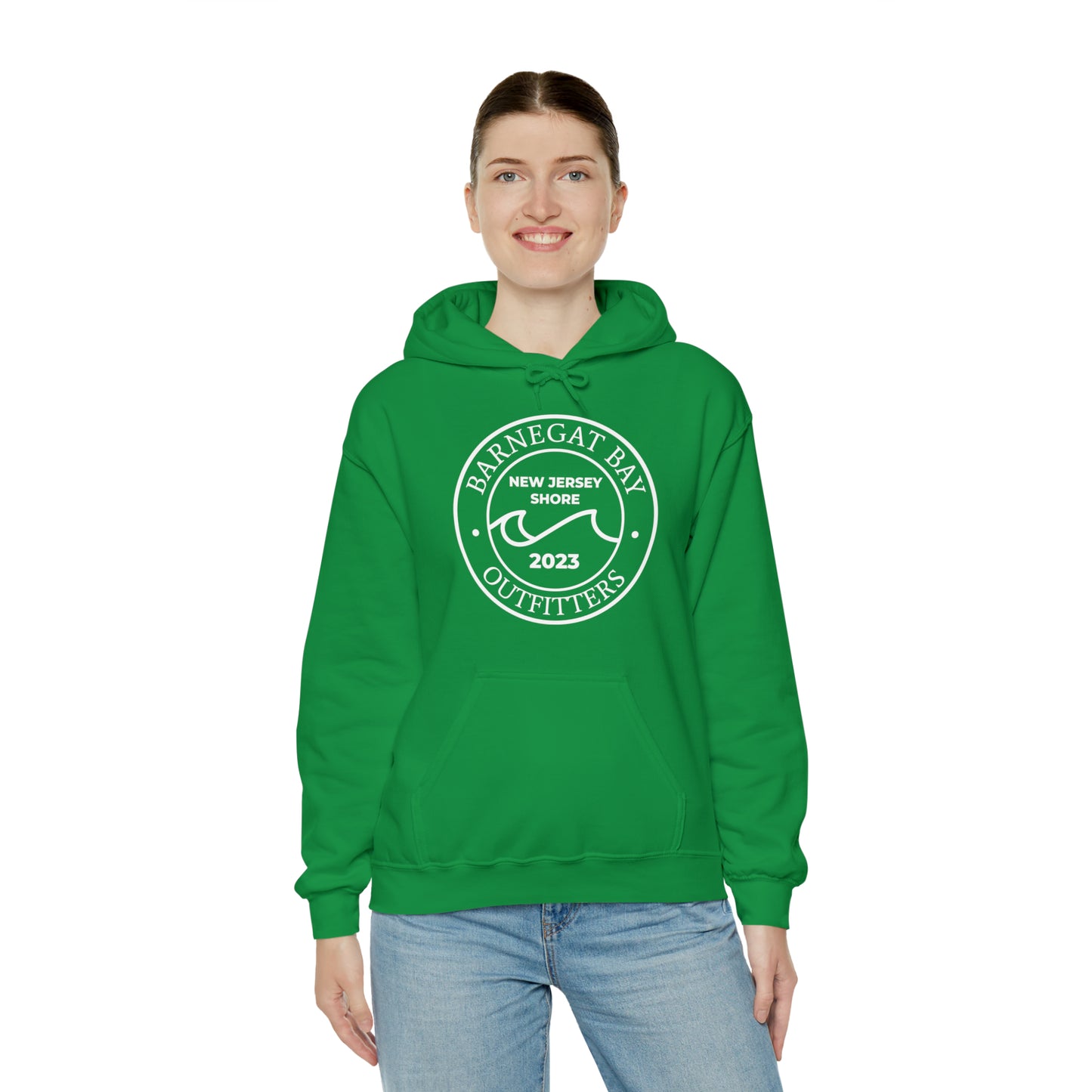 Wave Circle Unisex Heavy Blend Hooded Sweatshirt