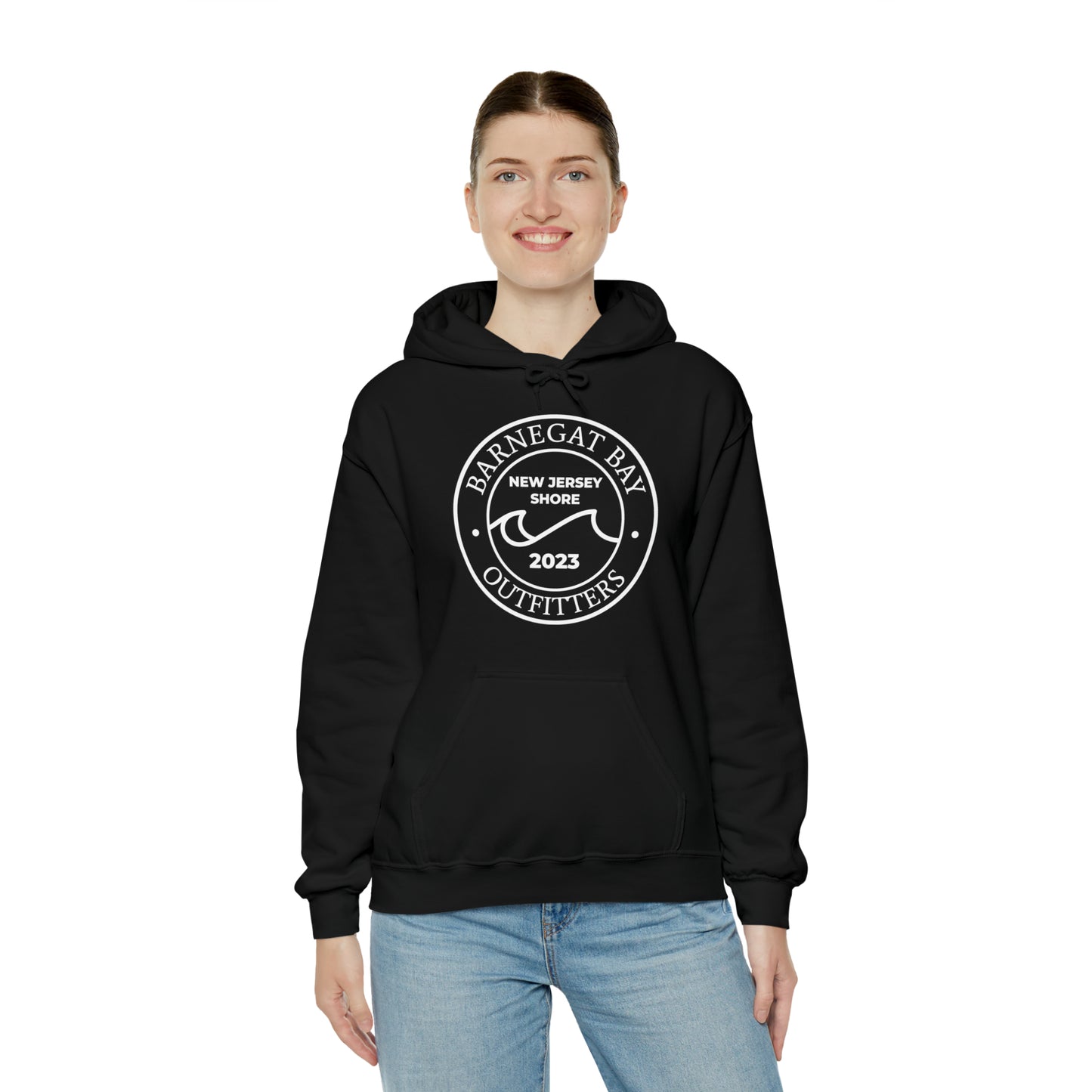 Wave Circle Unisex Heavy Blend Hooded Sweatshirt