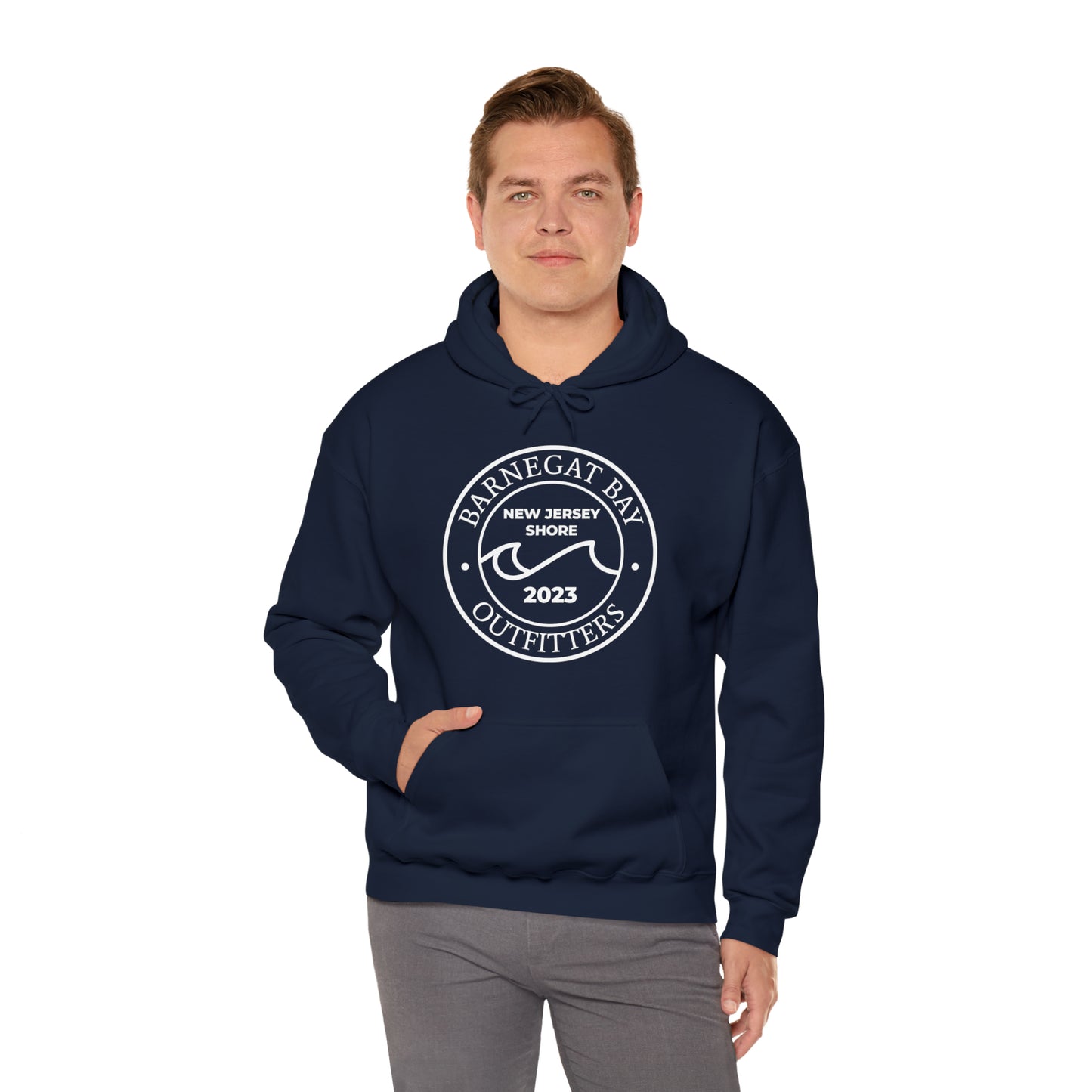 Wave Circle Unisex Heavy Blend Hooded Sweatshirt