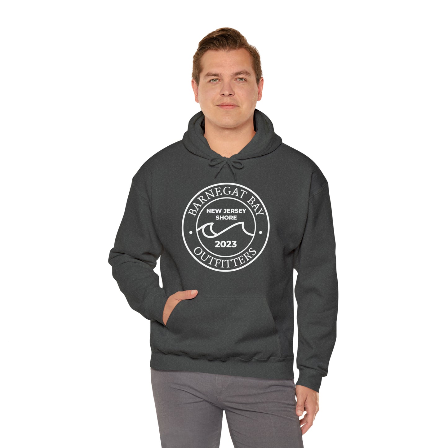 Wave Circle Unisex Heavy Blend Hooded Sweatshirt