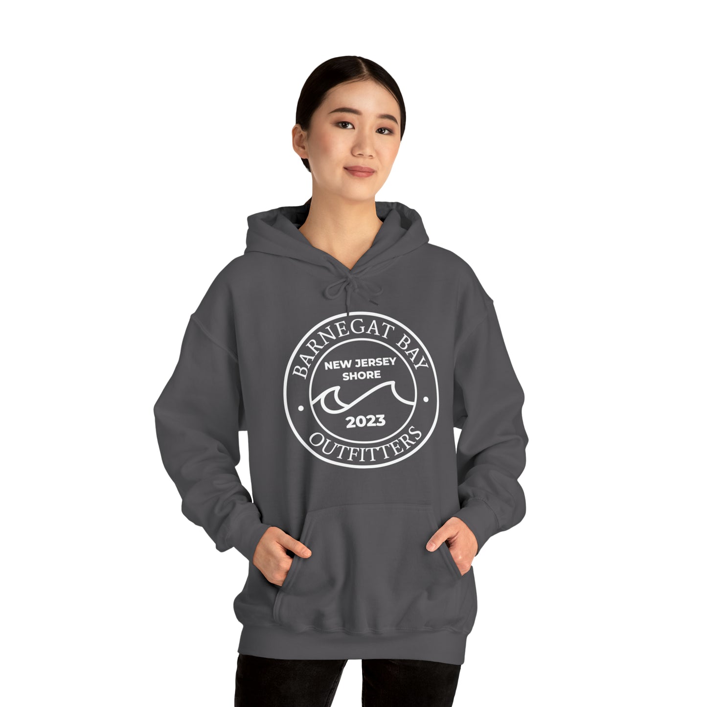 Wave Circle Unisex Heavy Blend Hooded Sweatshirt