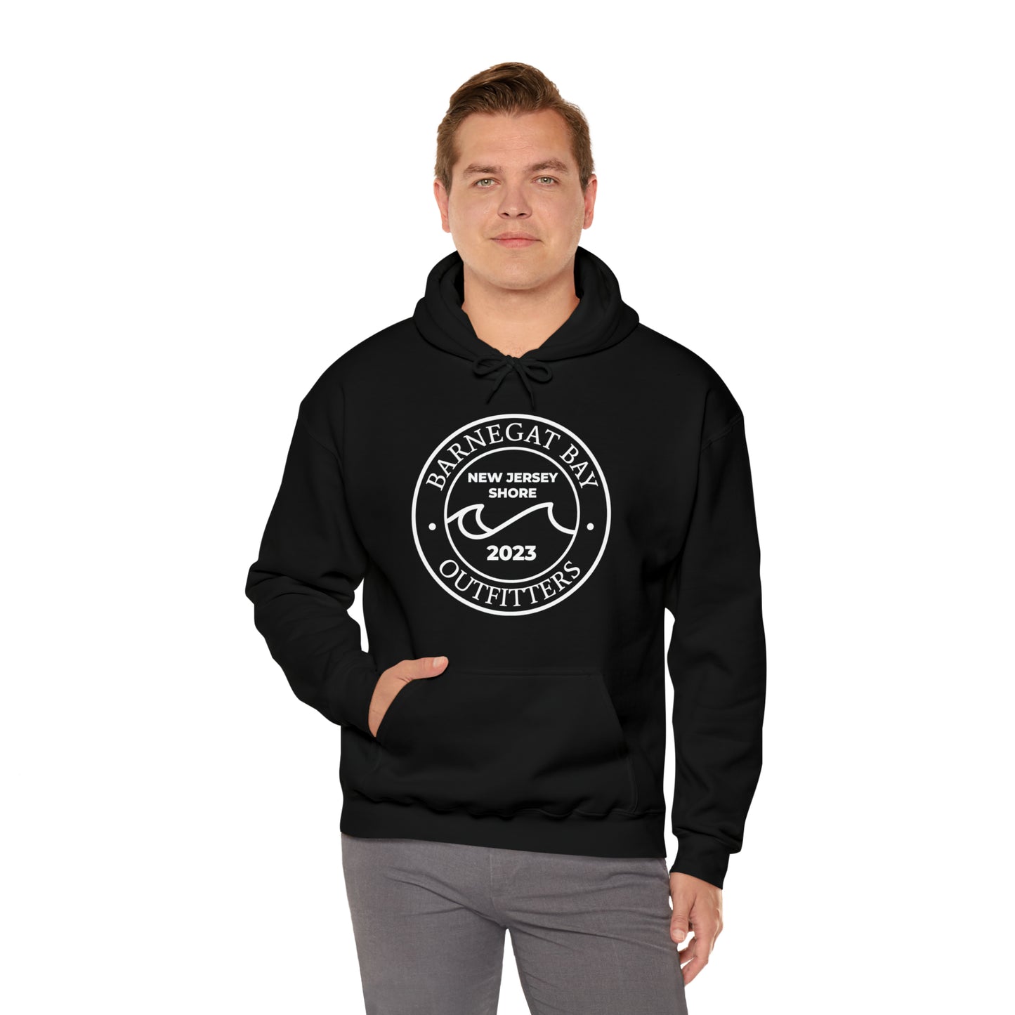 Wave Circle Unisex Heavy Blend Hooded Sweatshirt