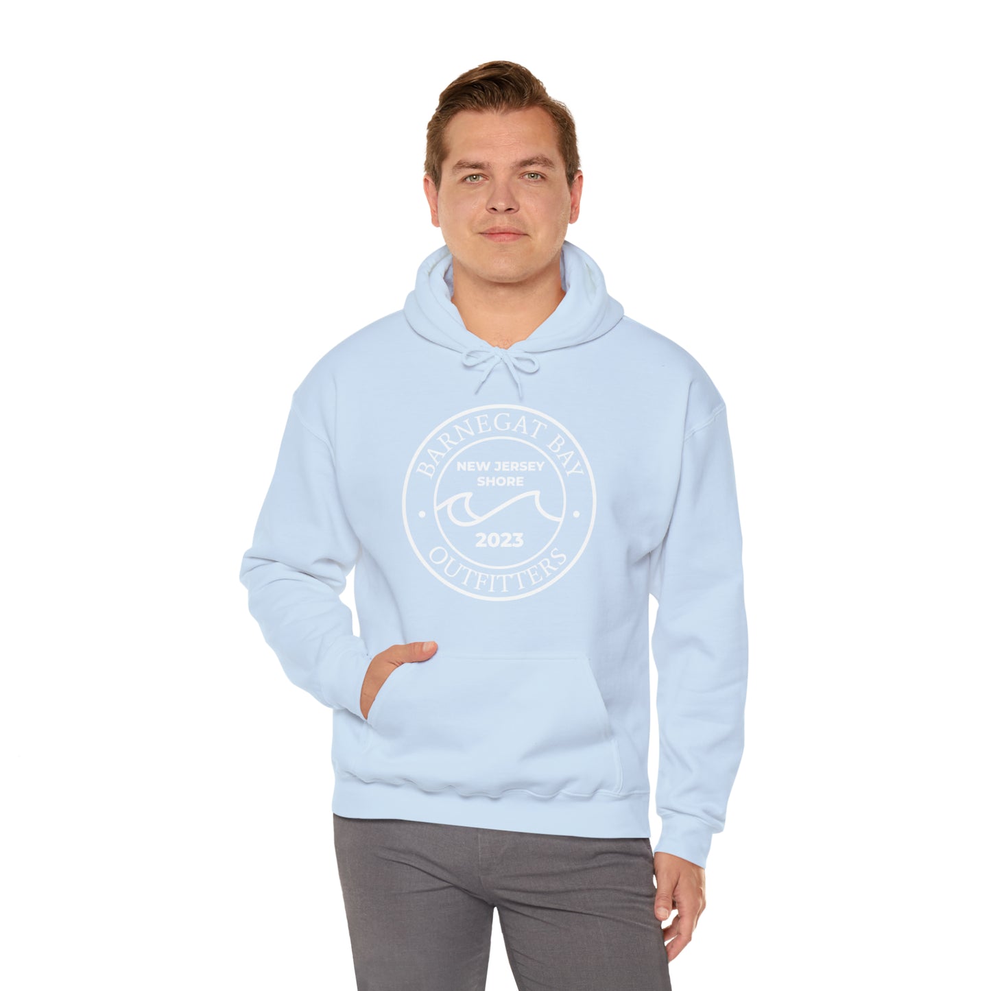 Wave Circle Unisex Heavy Blend Hooded Sweatshirt