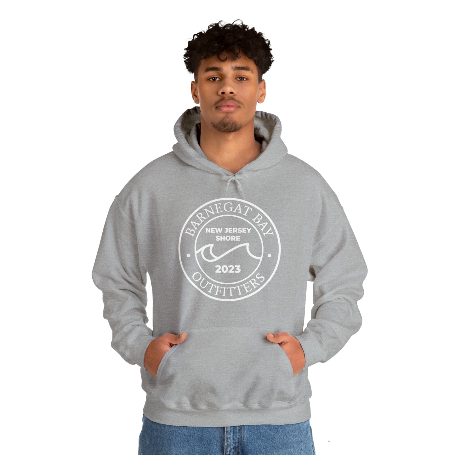 Wave Circle Unisex Heavy Blend Hooded Sweatshirt