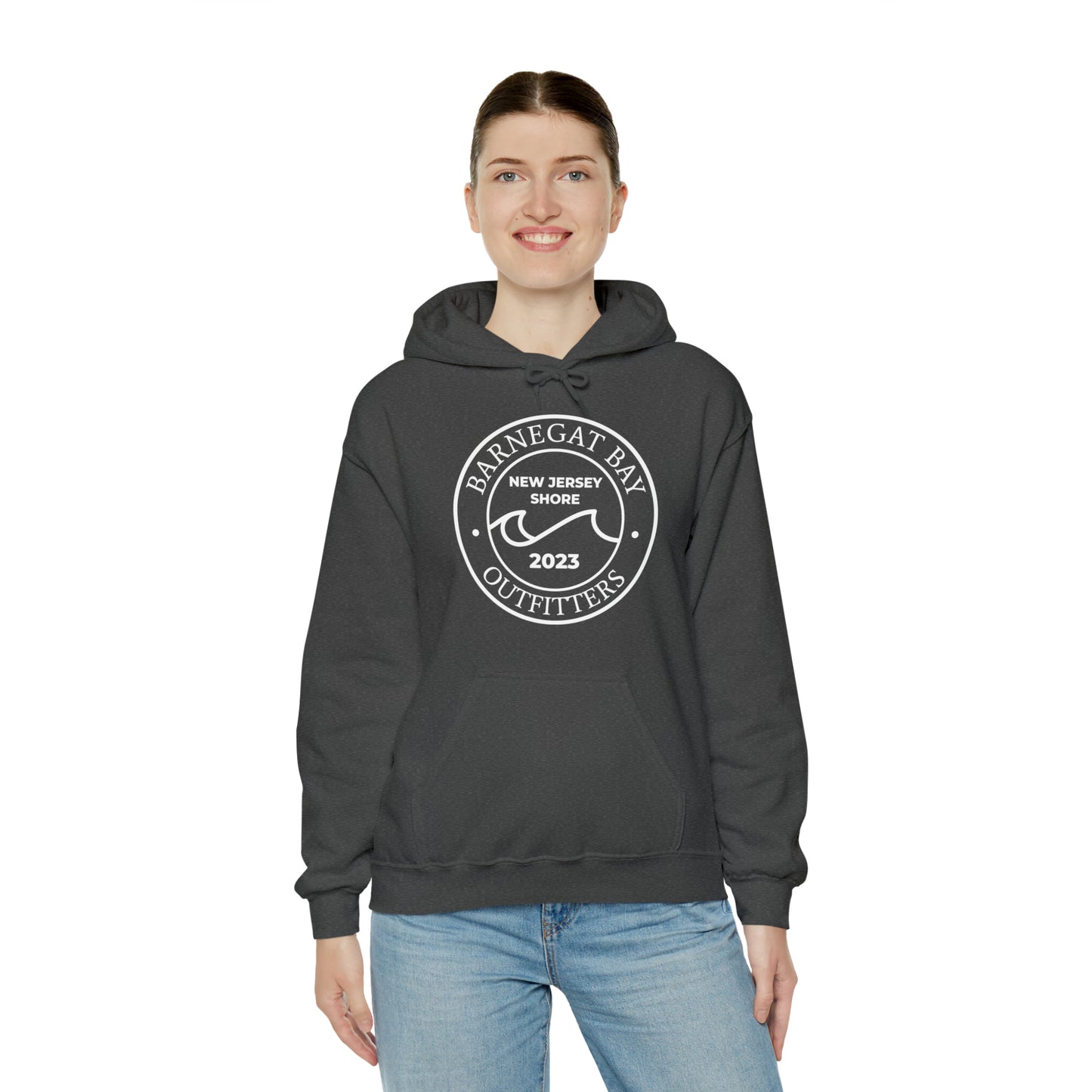 Wave Circle Unisex Heavy Blend Hooded Sweatshirt