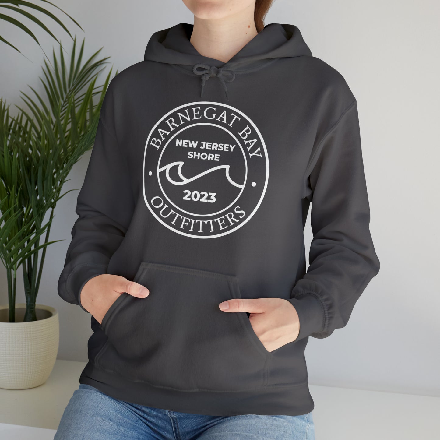 Wave Circle Unisex Heavy Blend Hooded Sweatshirt