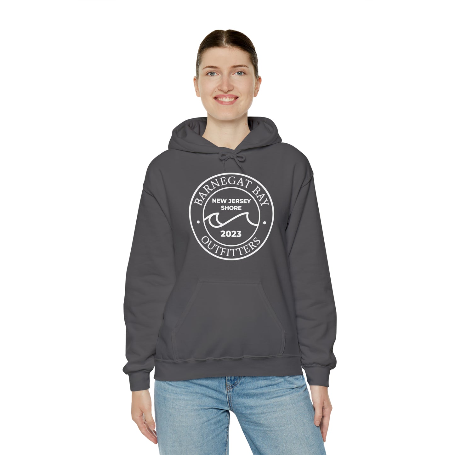 Wave Circle Unisex Heavy Blend Hooded Sweatshirt