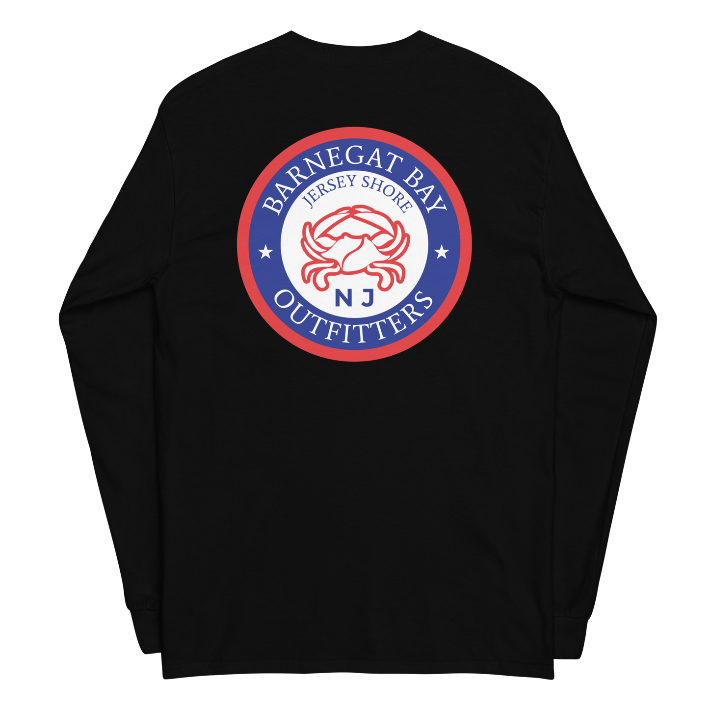 Red, White, & Blue Crab Circle Logo Long Sleeve 2400