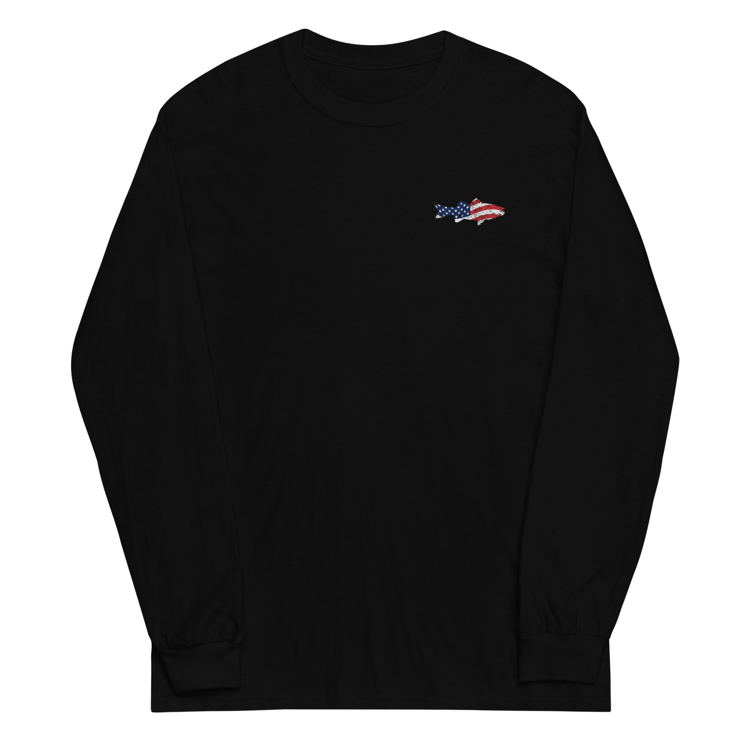 Red, White, & Blue Striped Bass Circle Logo 2400