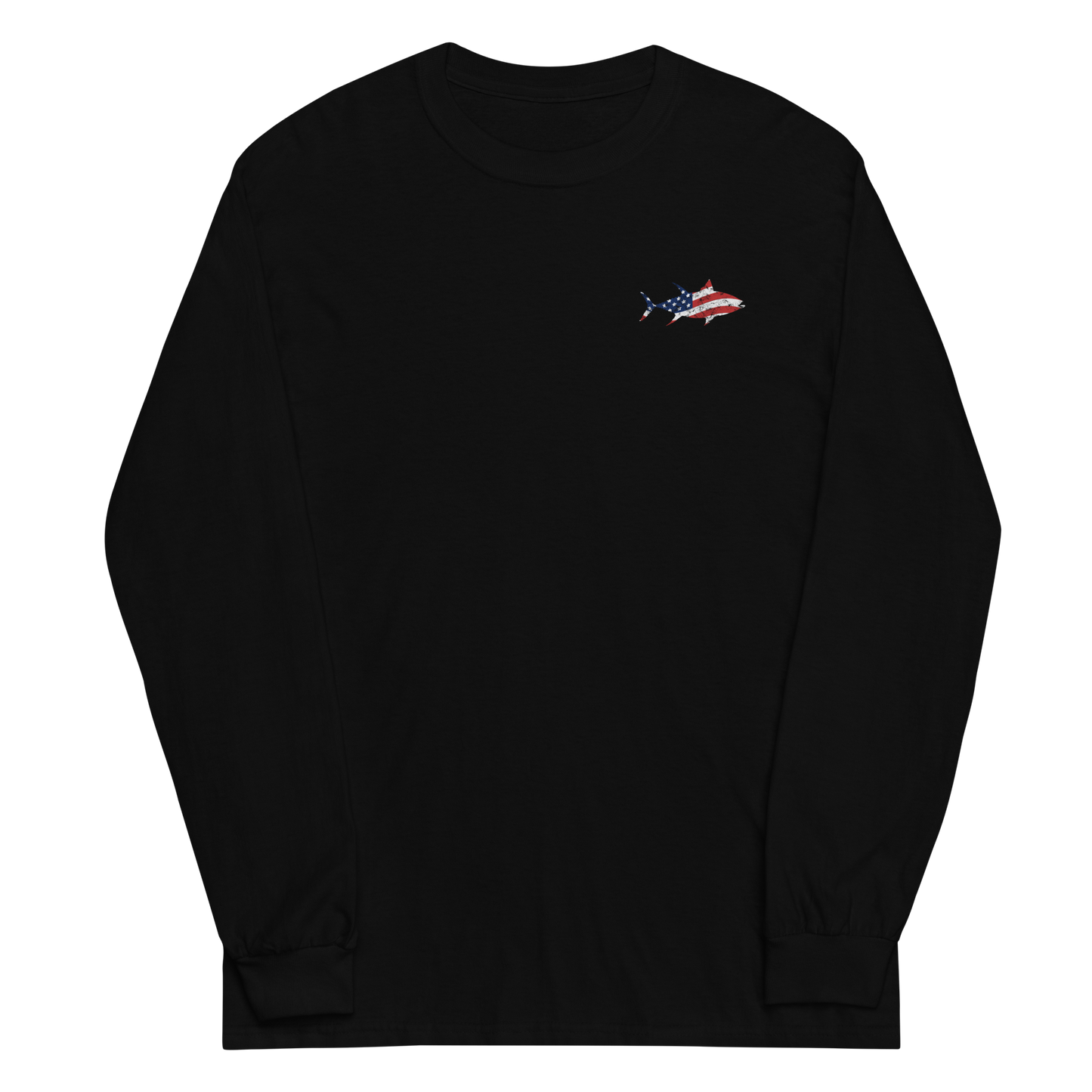 Red, White, & Blue Tuna Logo Long Sleeve 2400