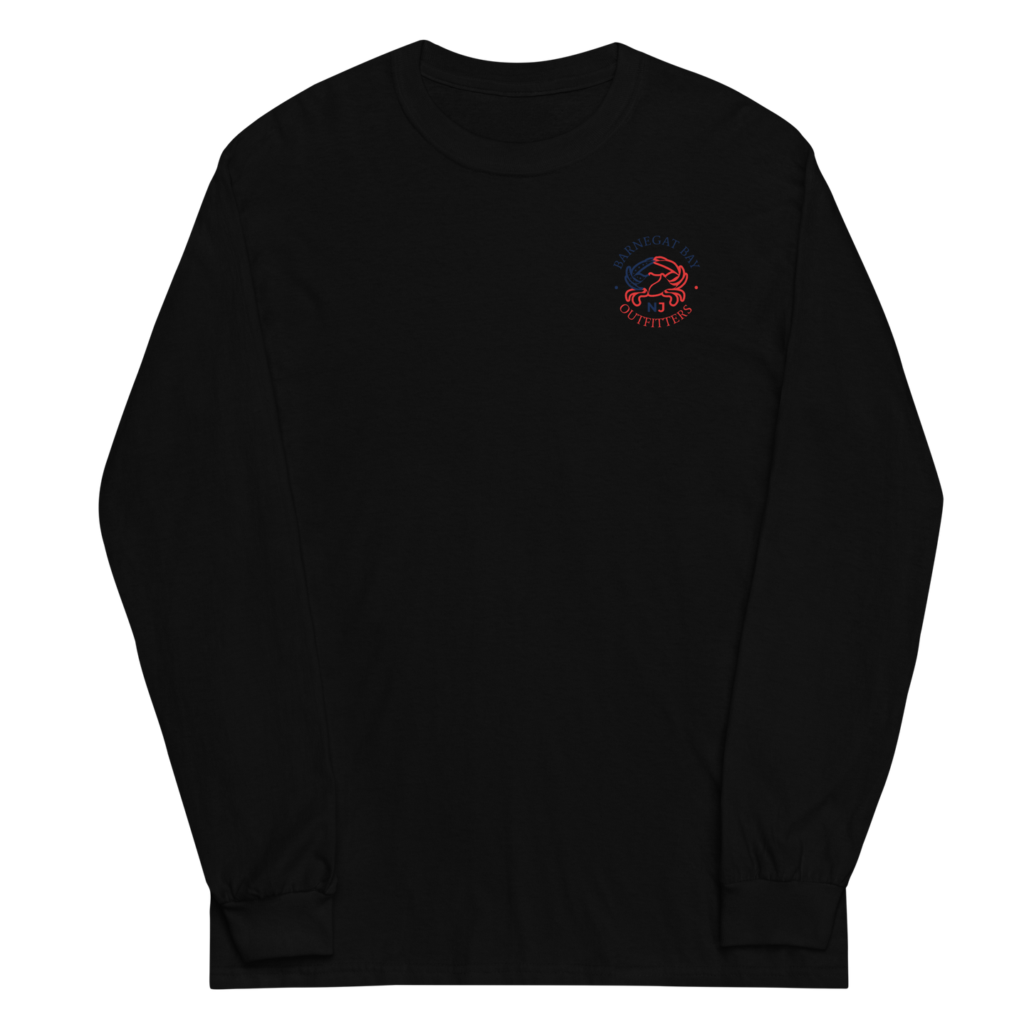 Red, White, & Blue Circle Flag Logo Long Sleeve 2400