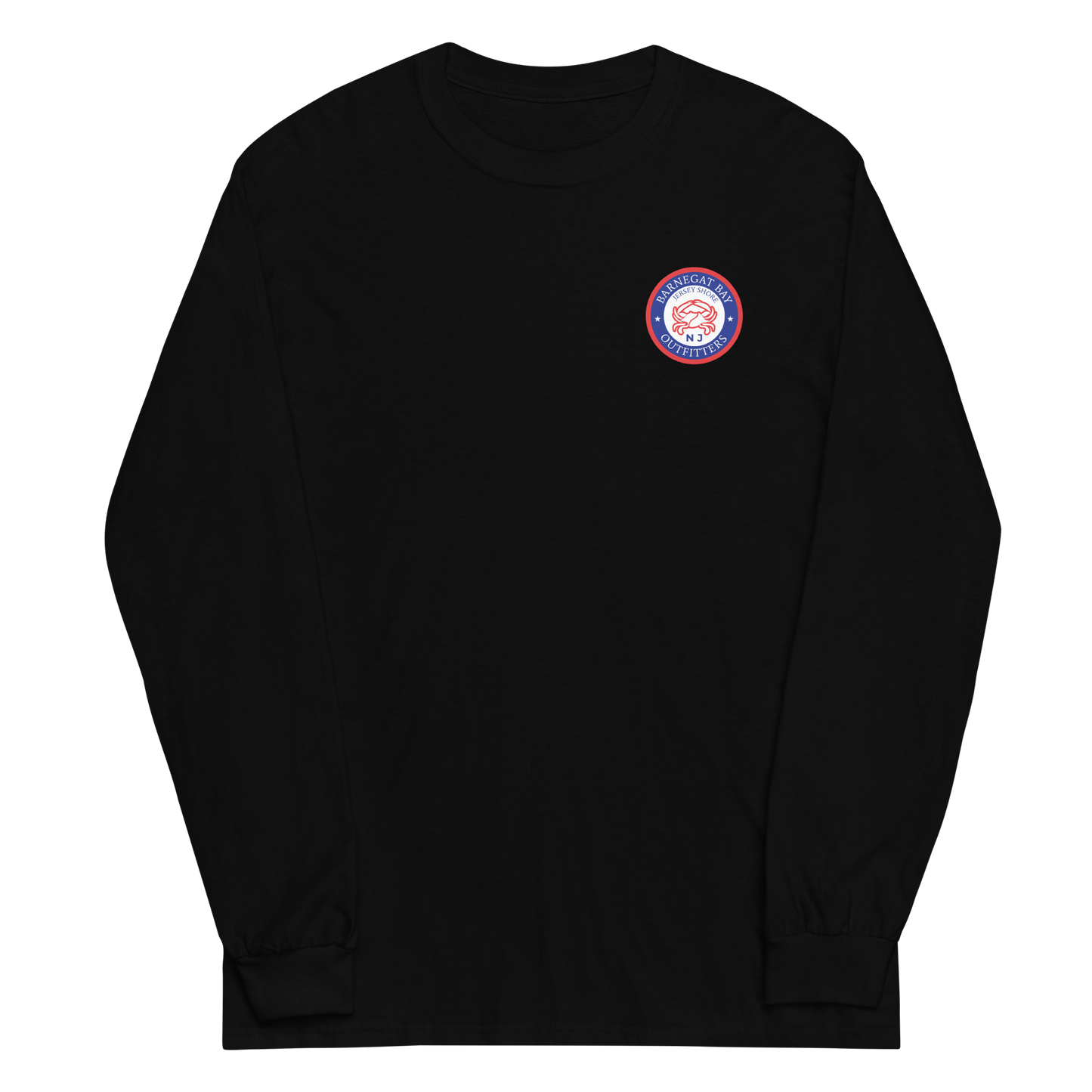 Red, White, & Blue Crab Circle Logo Long Sleeve 2400