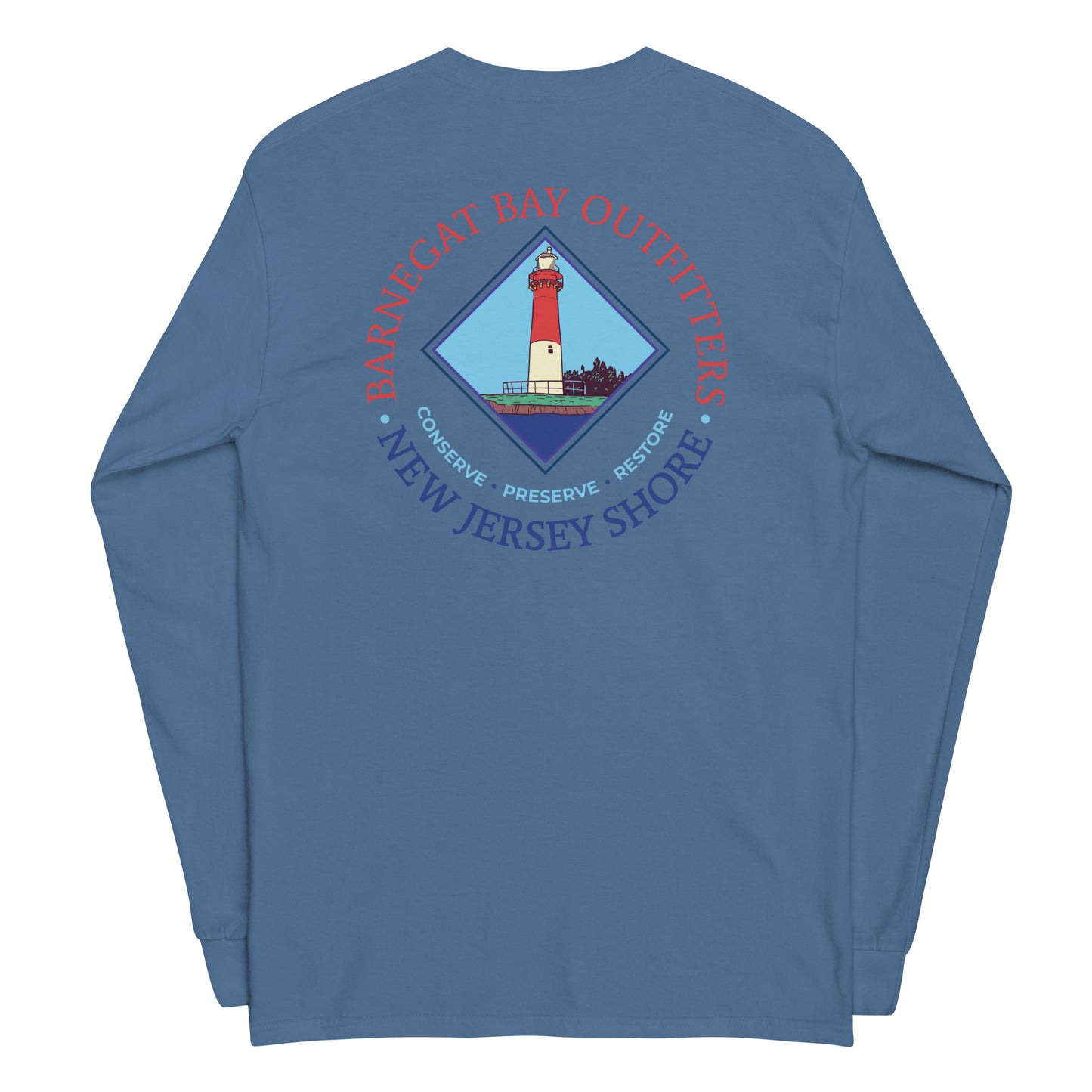 Old Barney Diamond Logo Long Sleeve - 2400