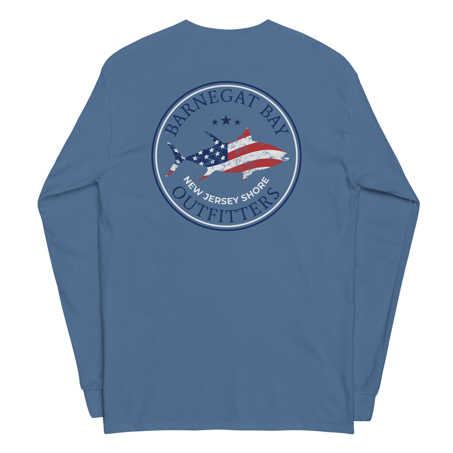 Red, White, & Blue Tuna Logo Long Sleeve 2400