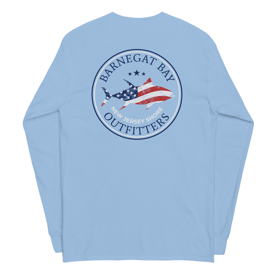 Red, White, & Blue Tuna Logo Long Sleeve 2400