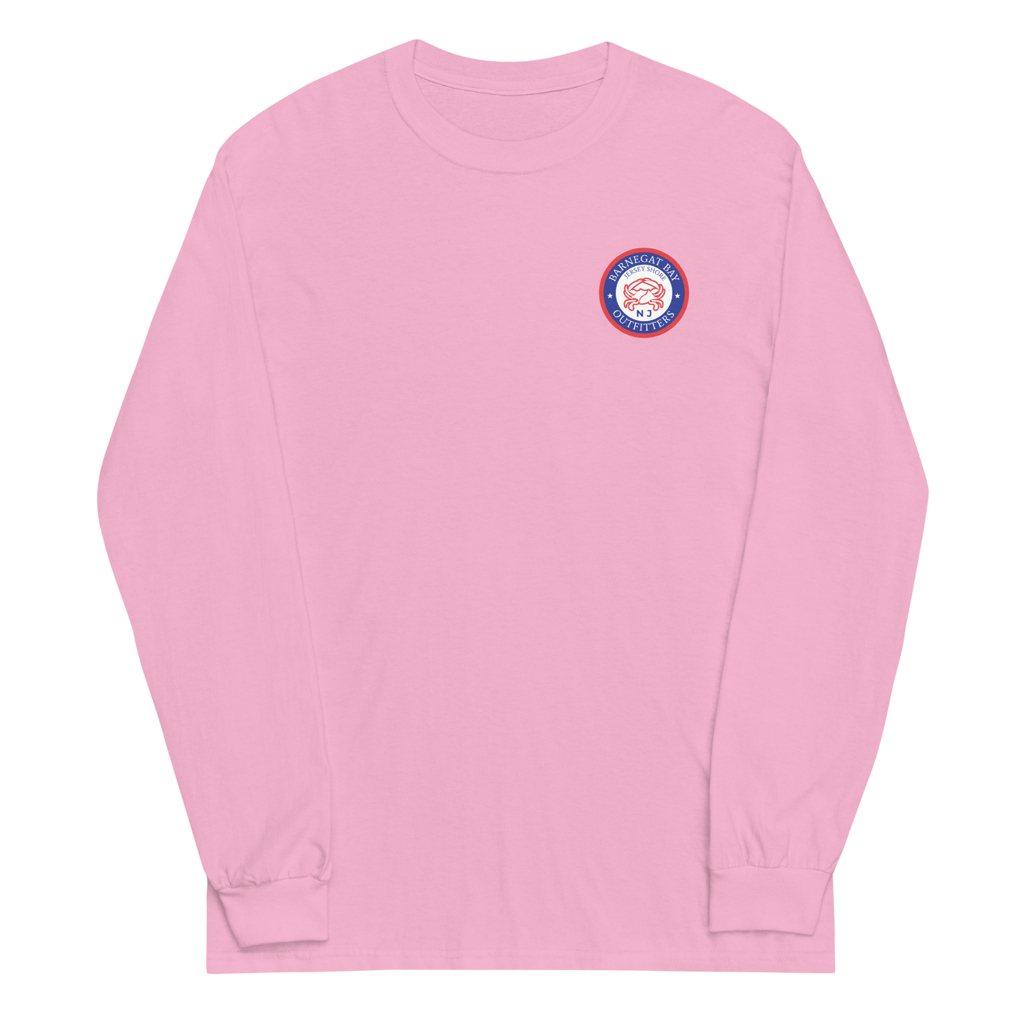 Red, White, & Blue Crab Circle Logo Long Sleeve 2400