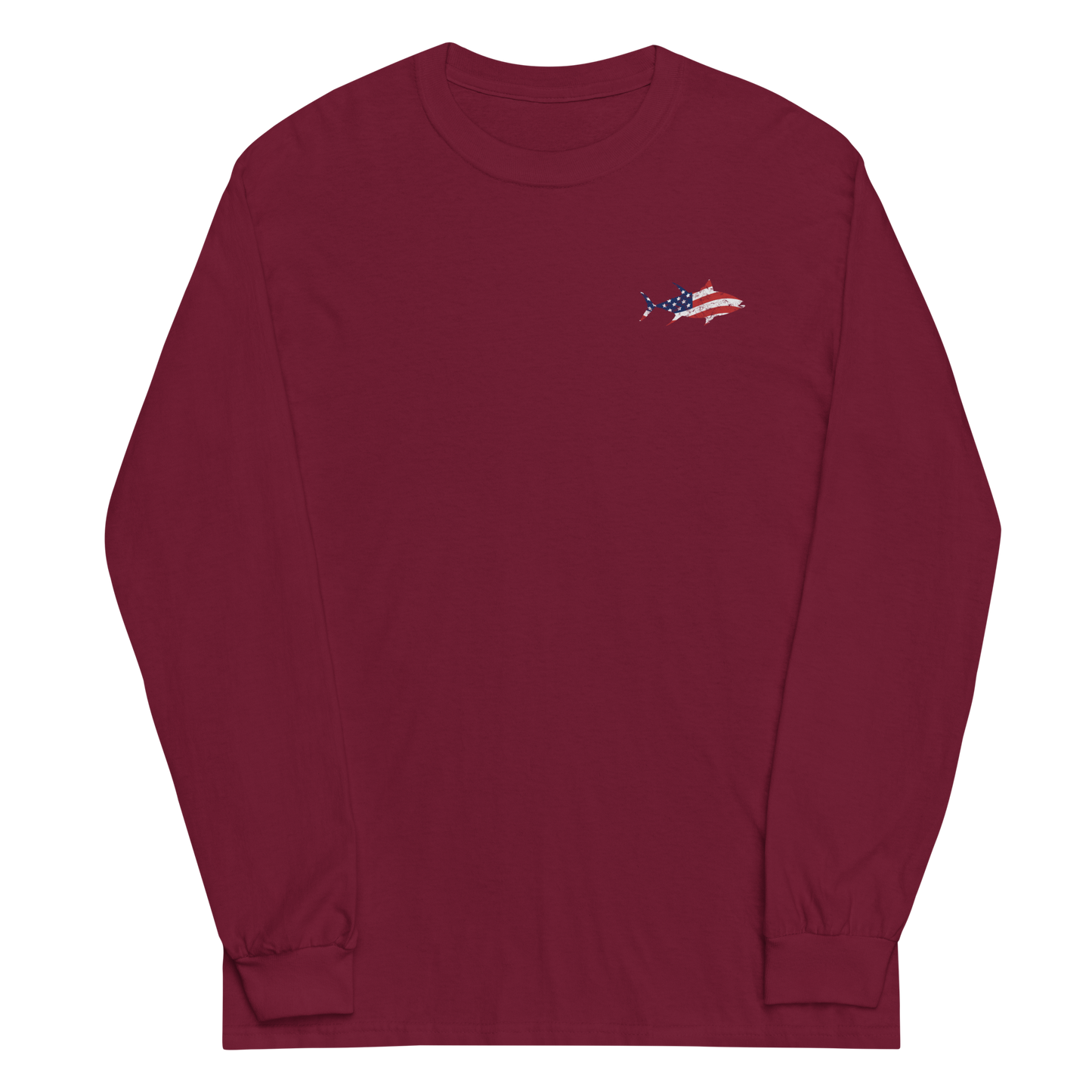 Red, White, & Blue Tuna Logo Long Sleeve 2400