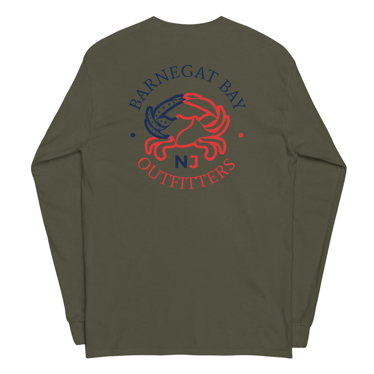 Red, White, & Blue Ab Crab Long Sleeve 2400