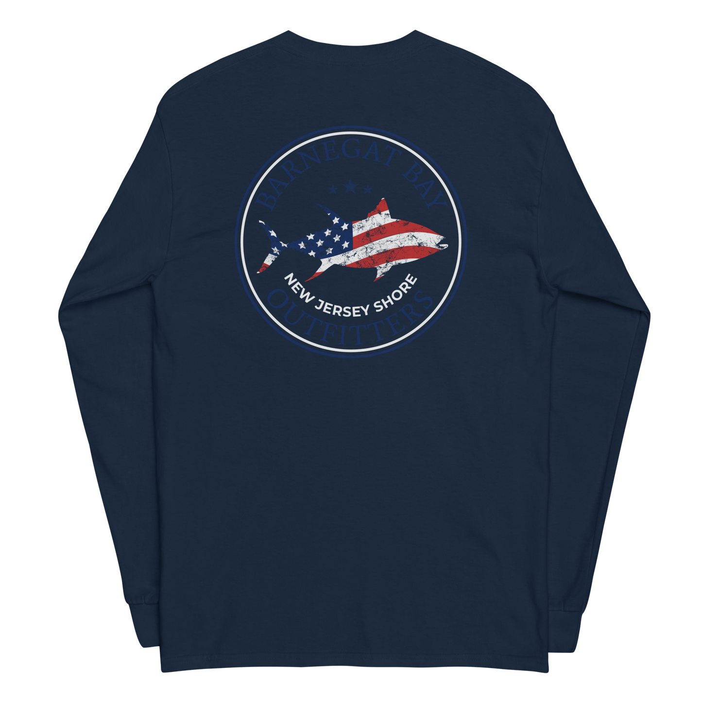 Red, White, & Blue Tuna Logo Long Sleeve 2400