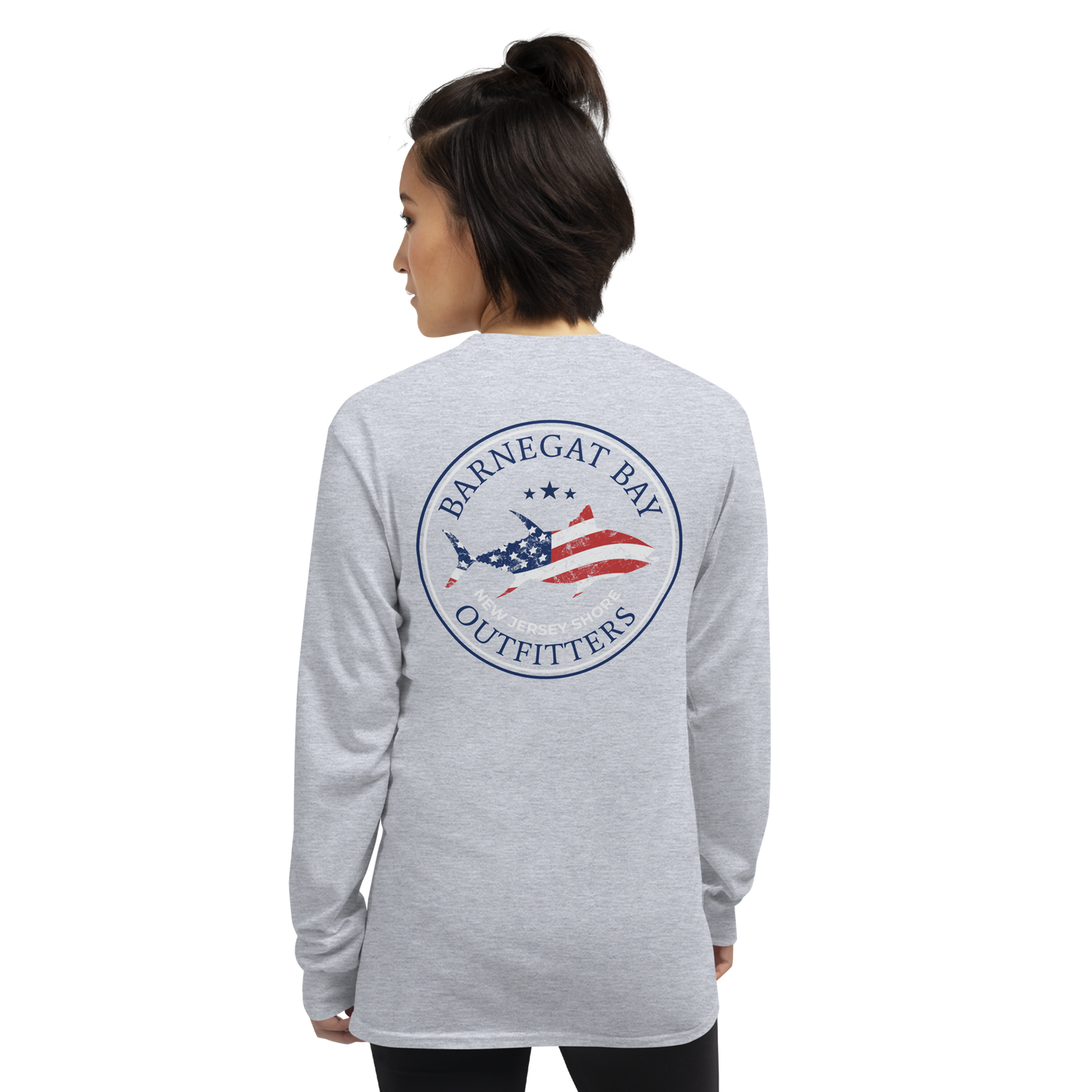 Red, White, & Blue Tuna Logo Long Sleeve 2400