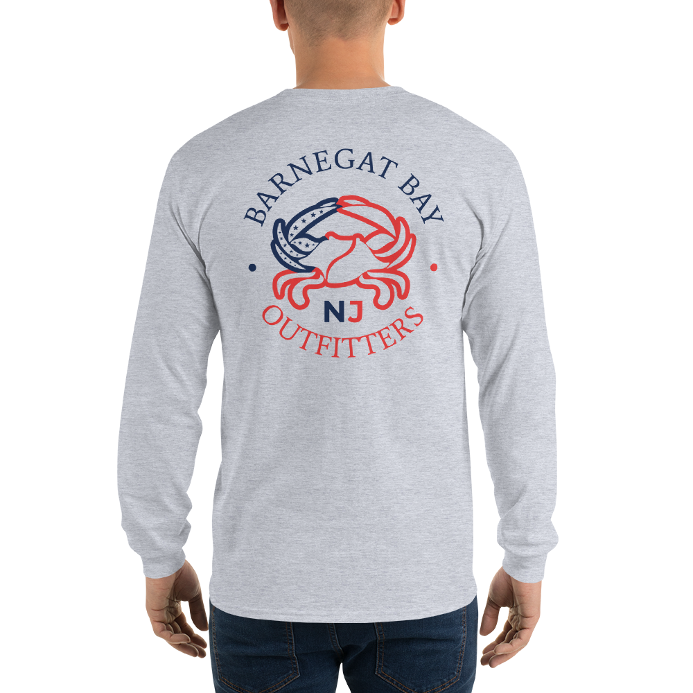 Red, White, & Blue Ab Crab Long Sleeve 2400