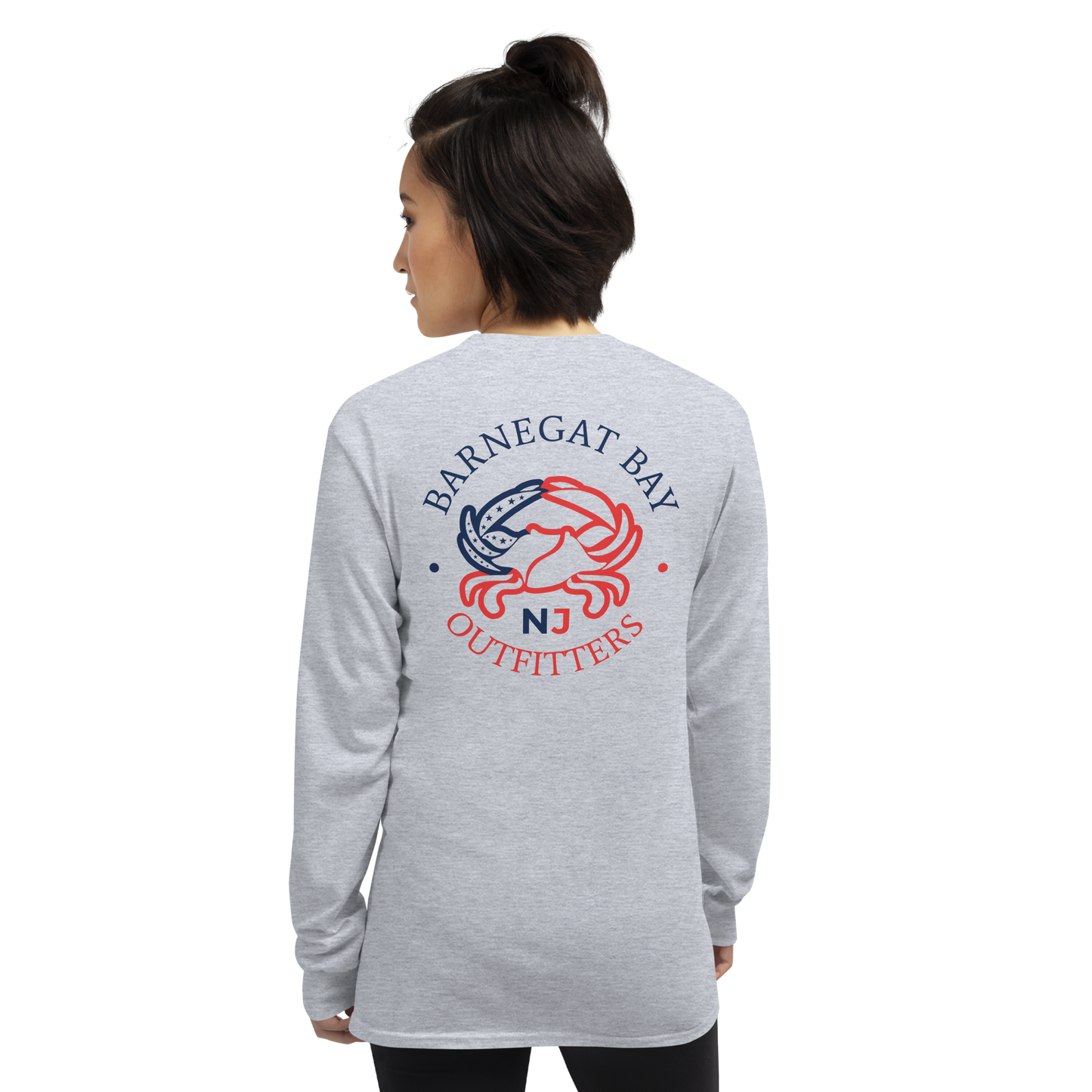 Red, White, & Blue Ab Crab Long Sleeve 2400