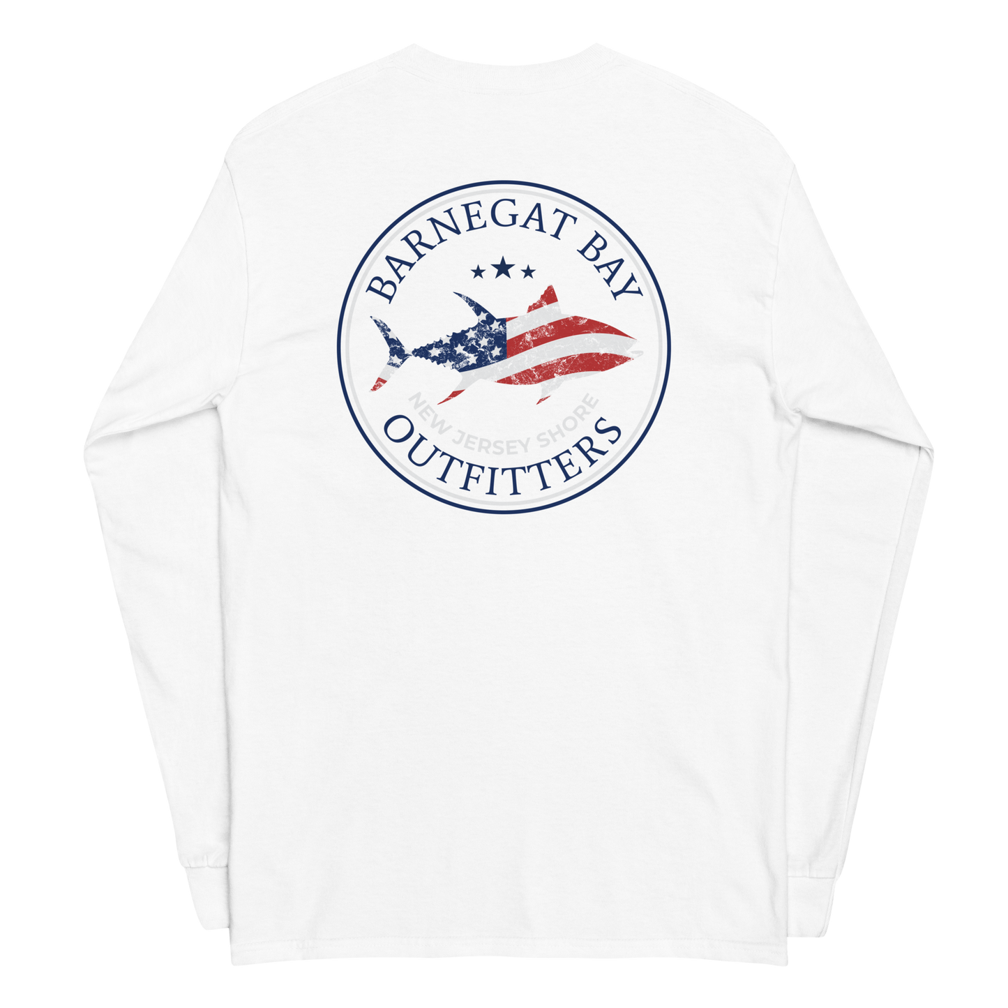 Red, White, & Blue Tuna Logo Long Sleeve 2400