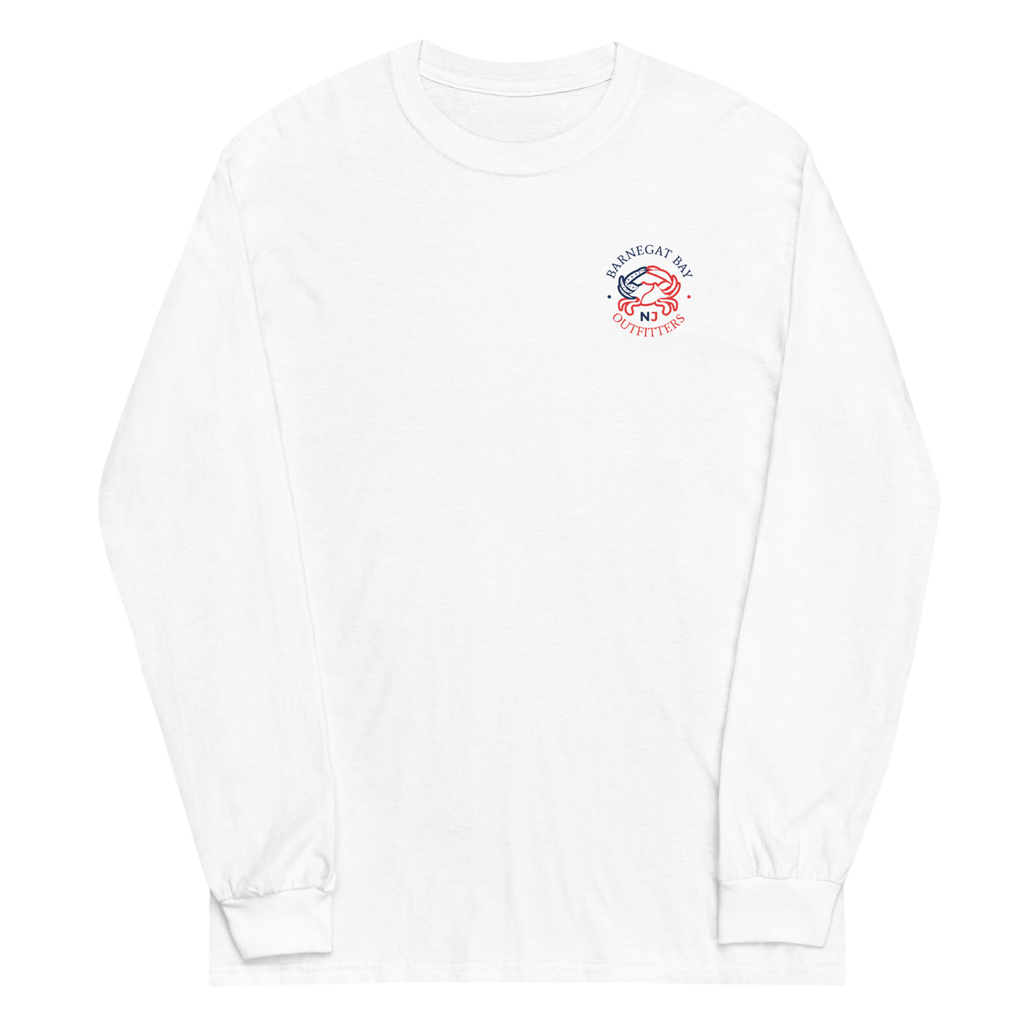 Red, White, & Blue Flag Logo Long Sleeve 2400