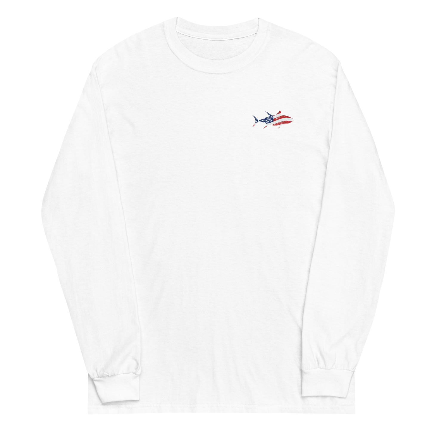 Red, White, & Blue Tuna Logo Long Sleeve 2400