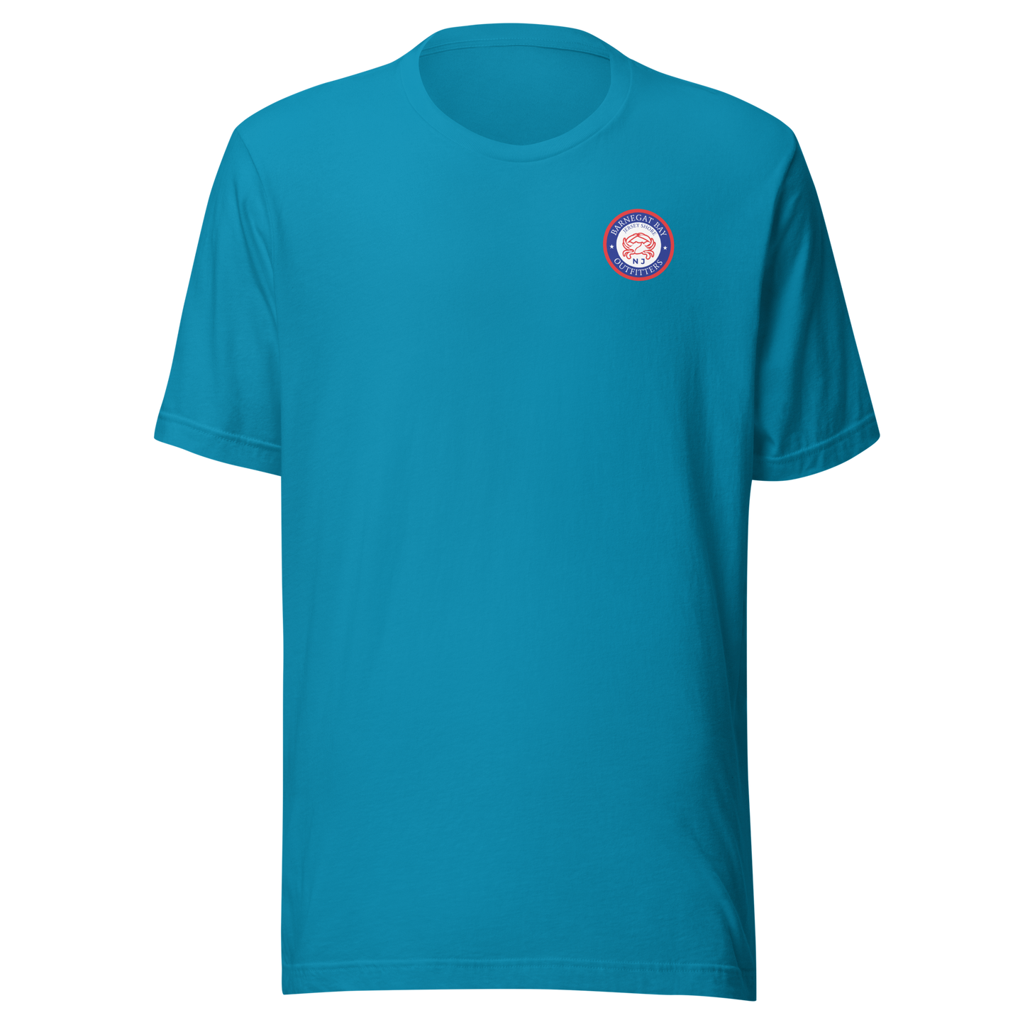 Red, White, & Blue Circle Crab Logo Unisex T-Shirt B+C 3001