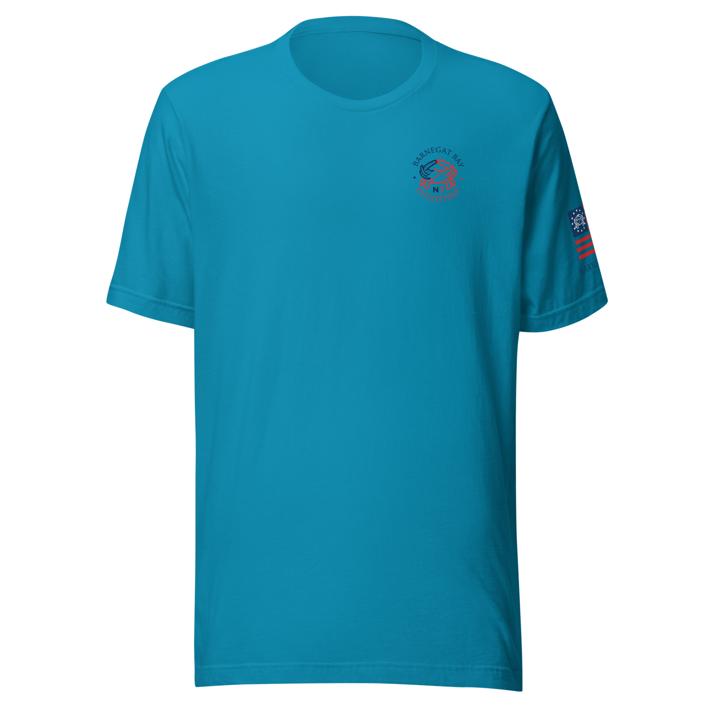 Red, White,& Blue AB Crab Logo Unisex T-Shirt B+C 3001 SL