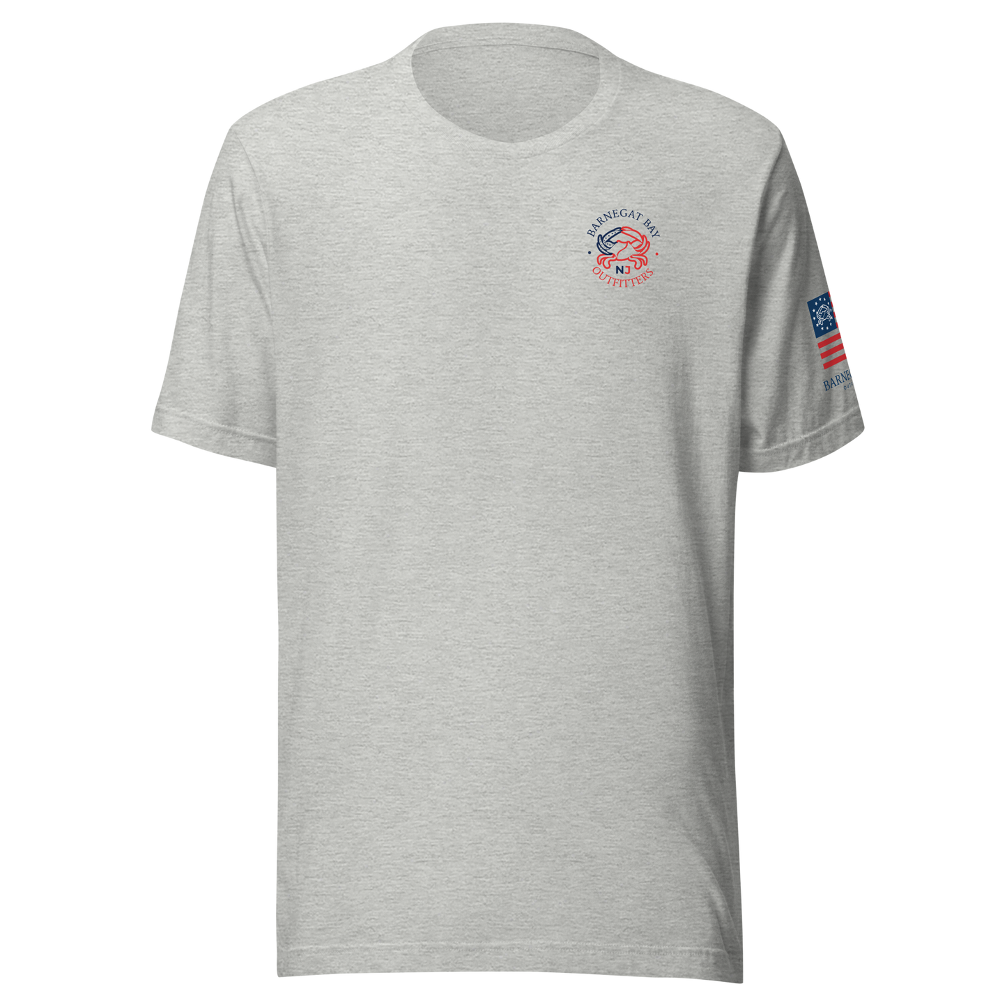 Red, White,& Blue AB Crab Logo Unisex T-Shirt B+C 3001 SL