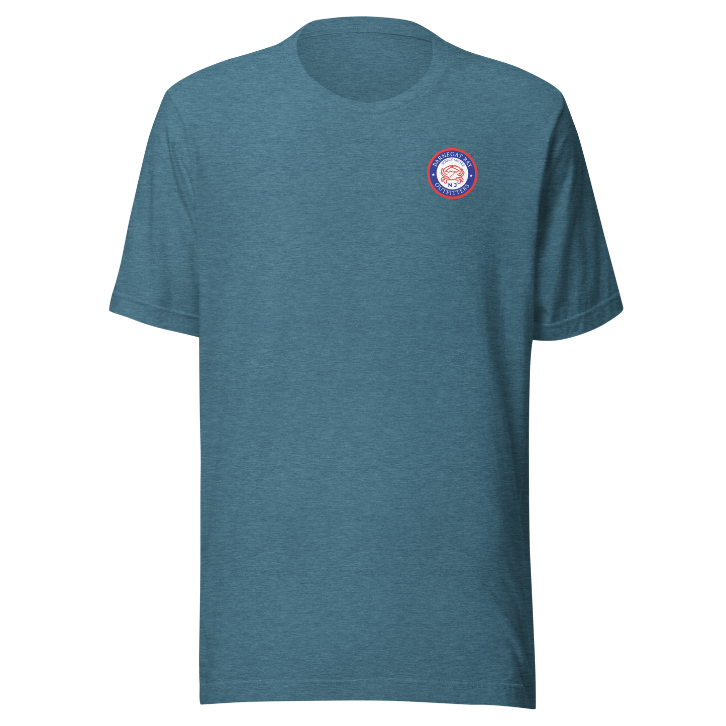 Red, White, & Blue Circle Crab Logo Unisex T-Shirt B+C 3001