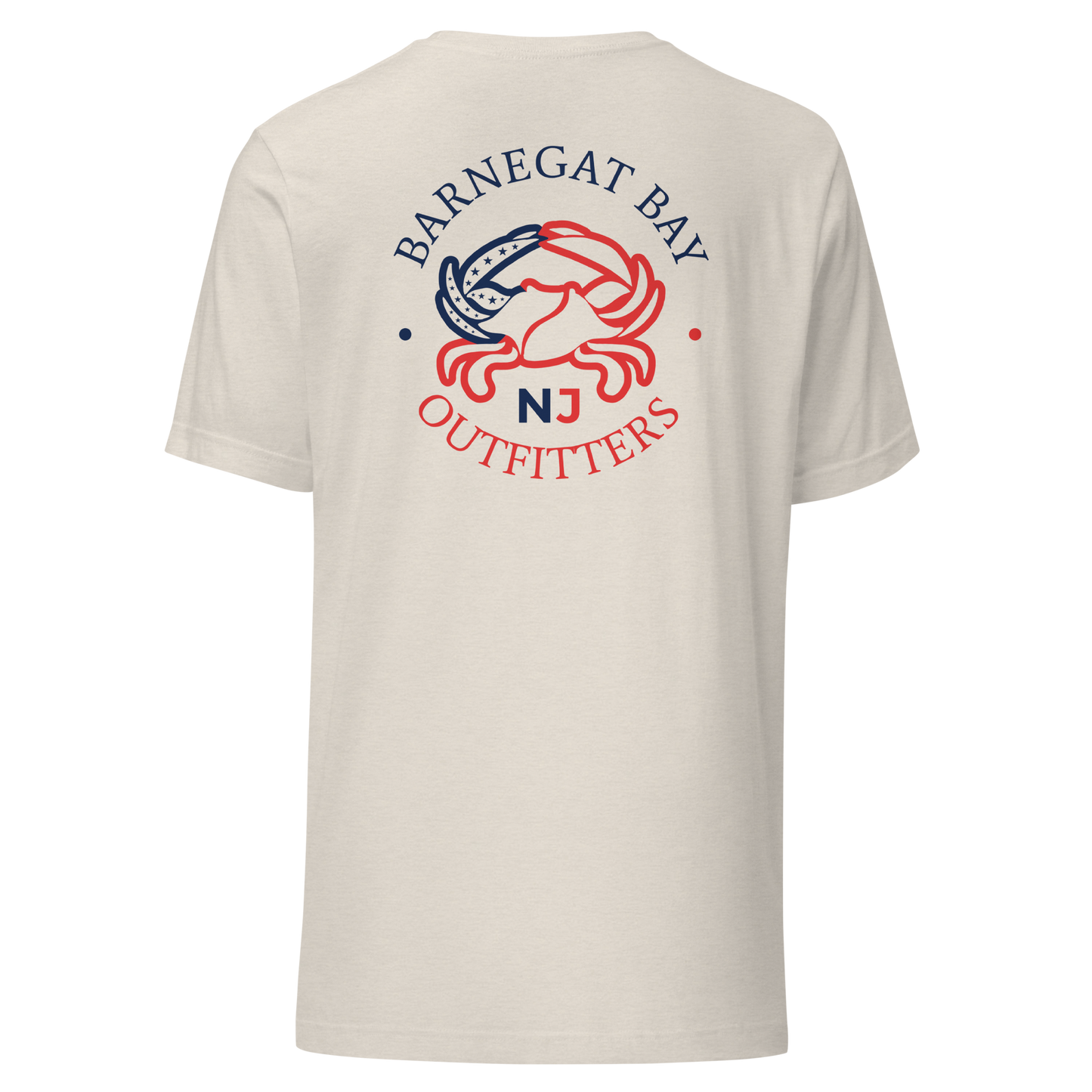 Red, White & Blue Ab Crab Circle Logo B+C 3001