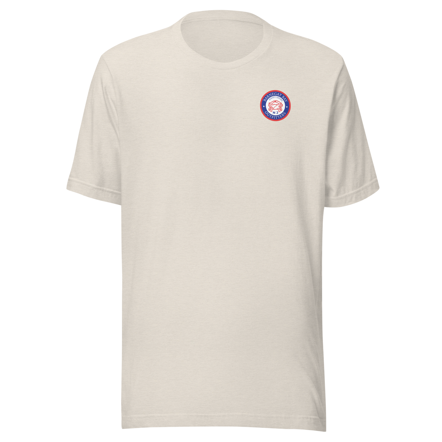 Red, White, & Blue Circle Crab Logo Unisex T-Shirt B+C 3001