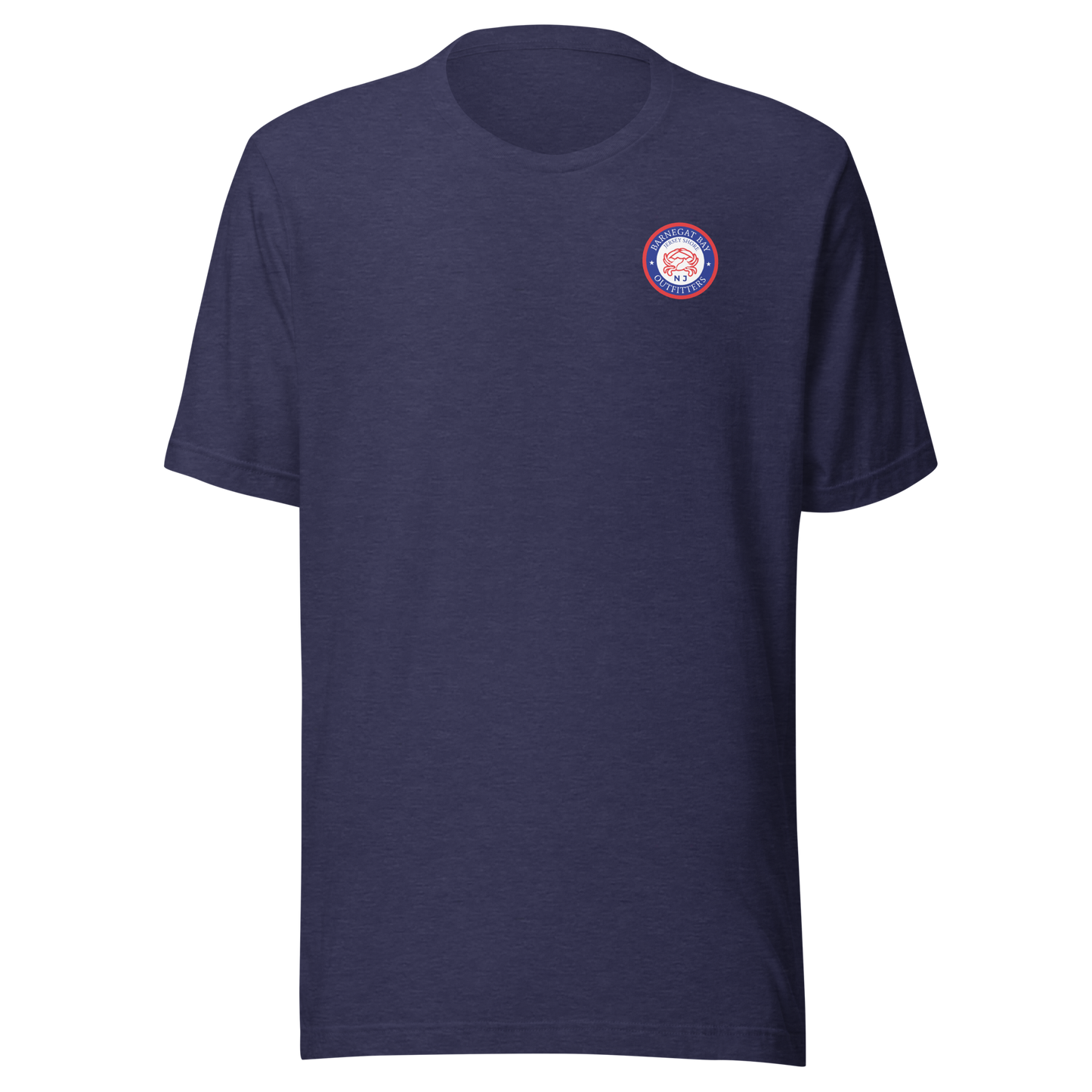 Red, White, & Blue Circle Crab Logo Unisex T-Shirt B+C 3001