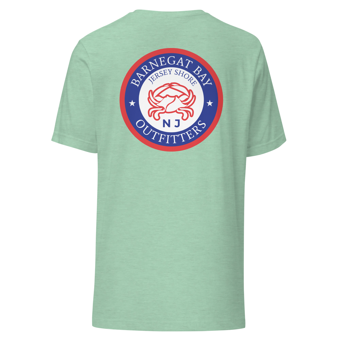 Red, White, & Blue Circle Crab Logo Unisex T-Shirt B+C 3001