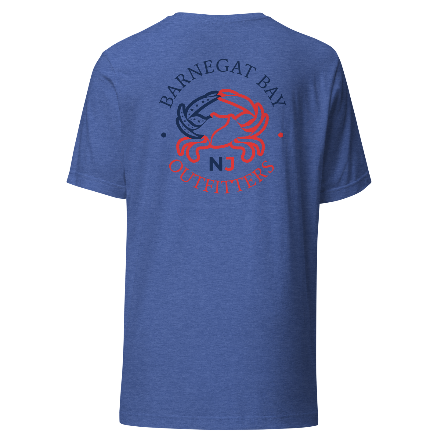 Red, White & Blue Ab Crab Circle Logo B+C 3001