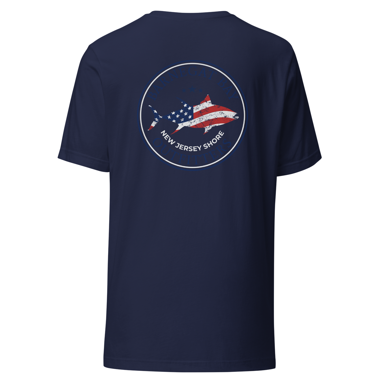 Red, White, & Blue Tuna Flag Logo B&C 3001