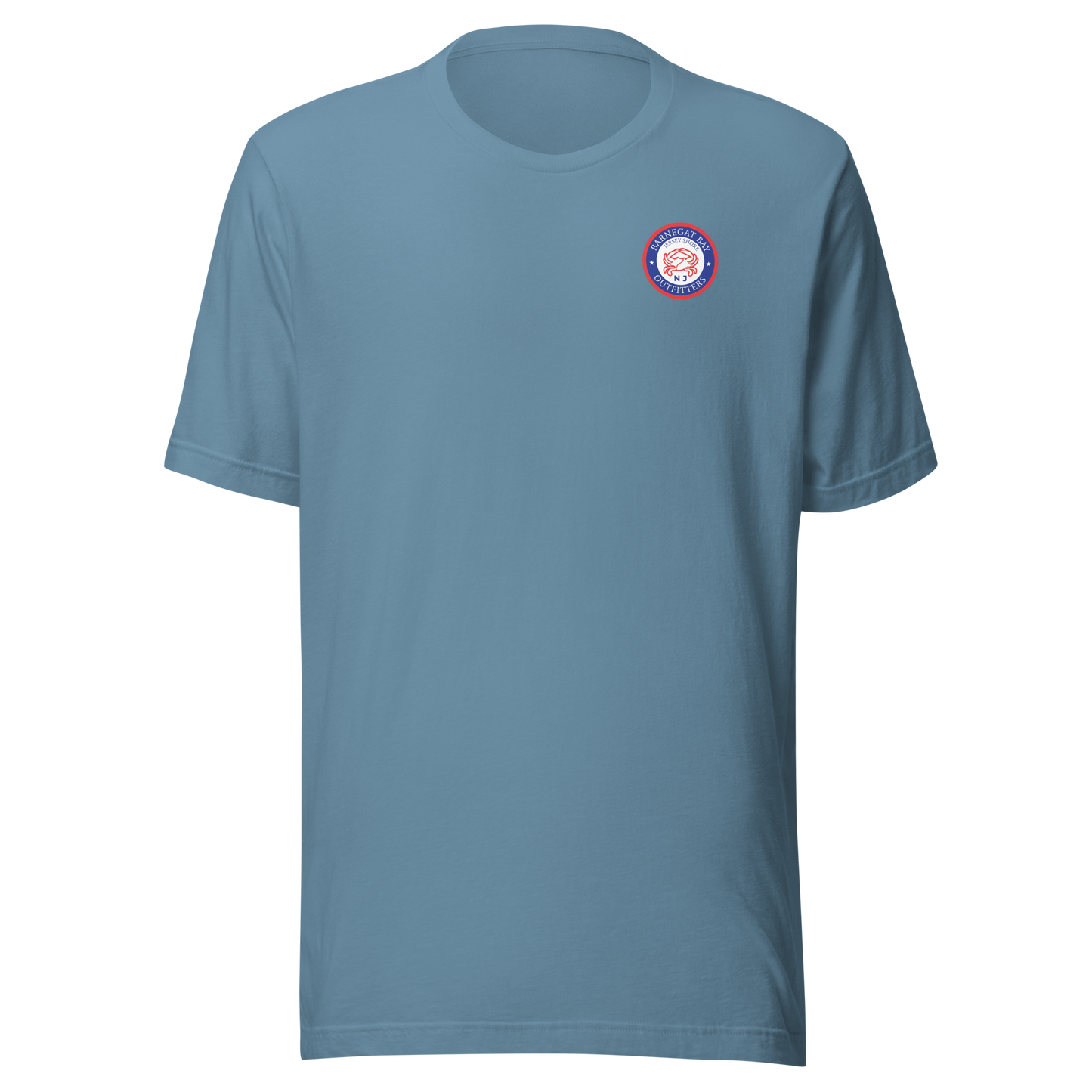 Red, White, & Blue Circle Crab Logo Unisex T-Shirt B+C 3001