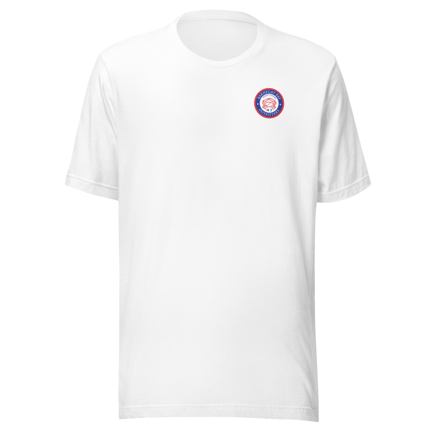 Red, White, & Blue Circle Crab Logo Unisex T-Shirt B+C 3001