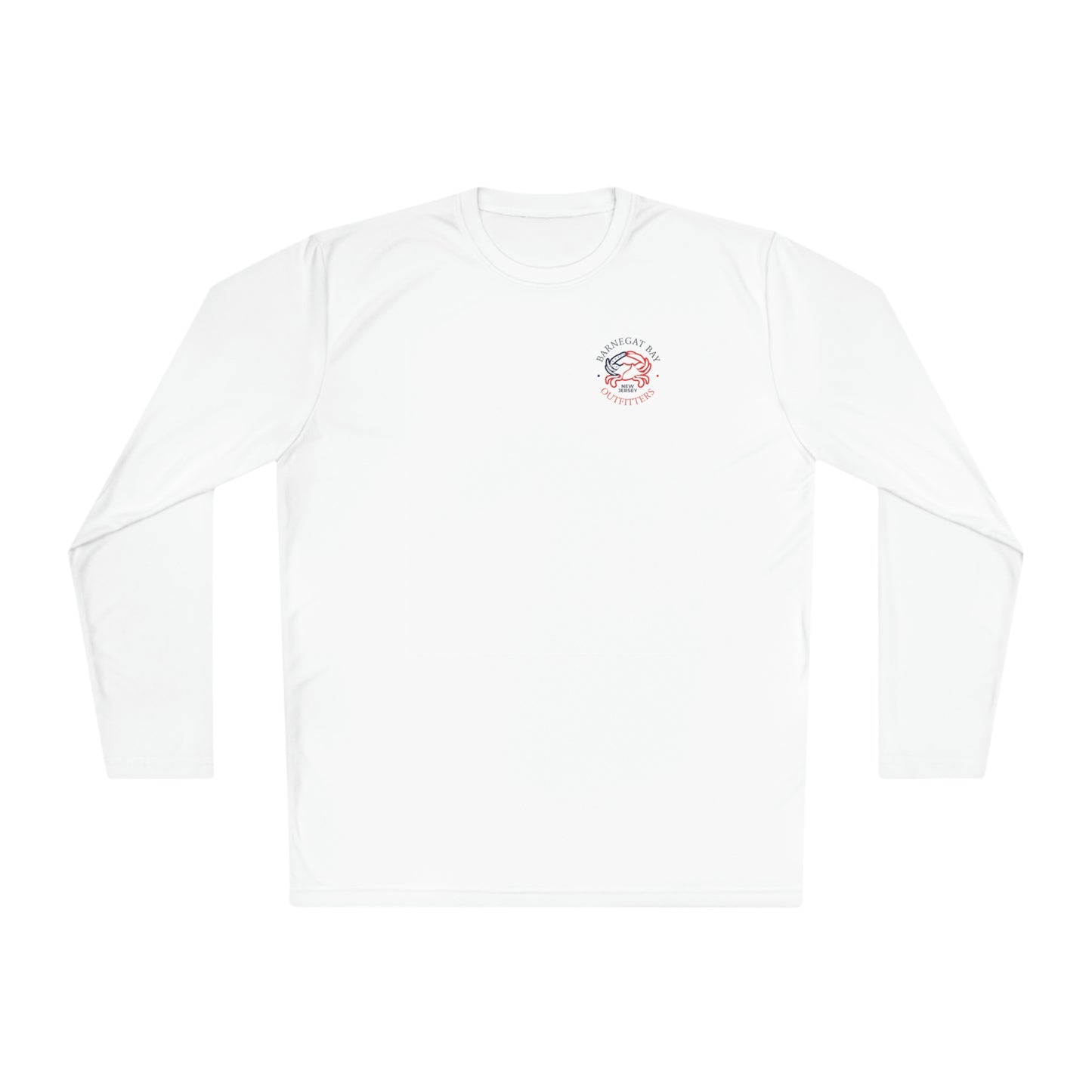 UPF40+ Barnegat Bay Flag Logo Unisex Performance Long Sleeve Tee